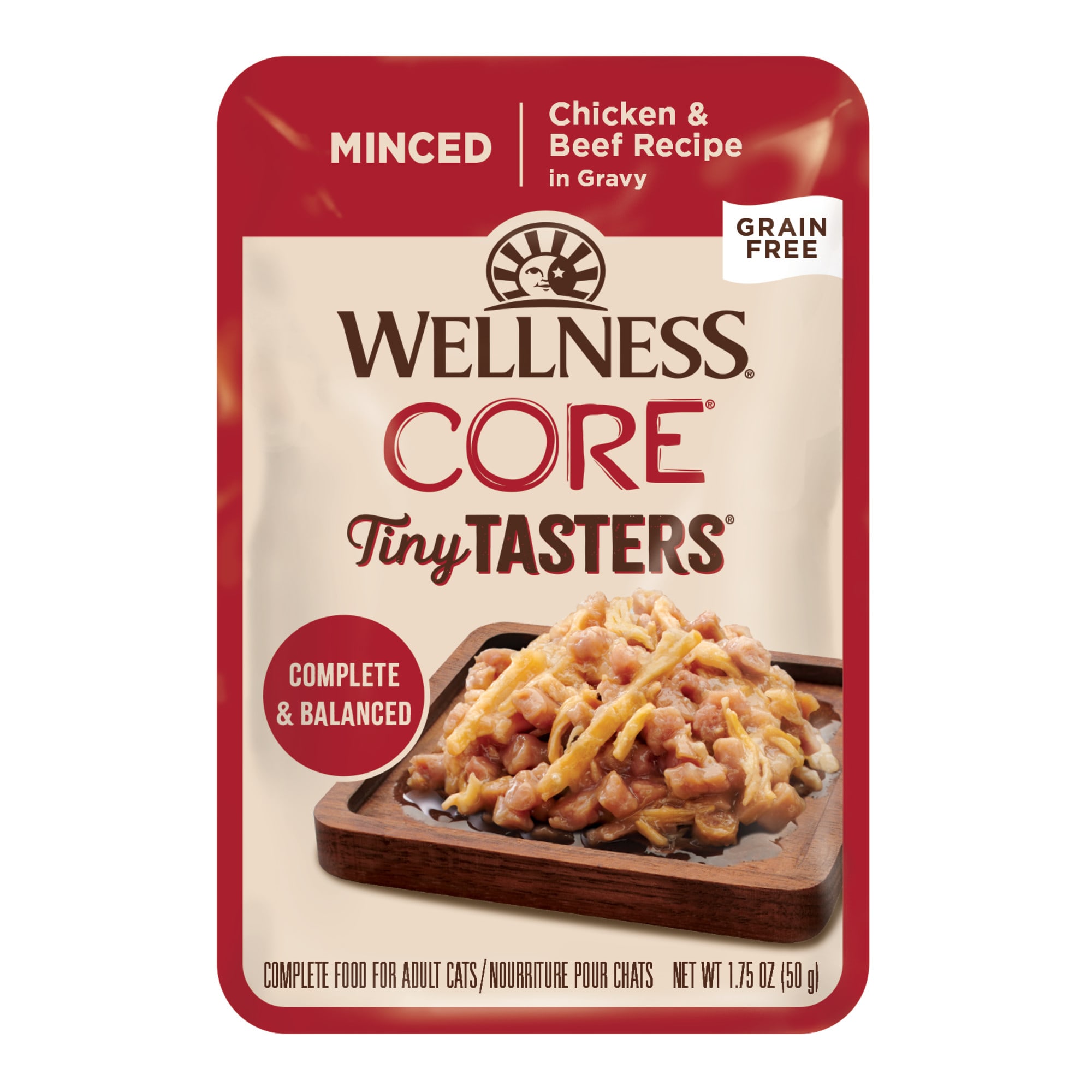 Wellness CORE Chicken & Beef Gravy Tiny Tasters Cat Food