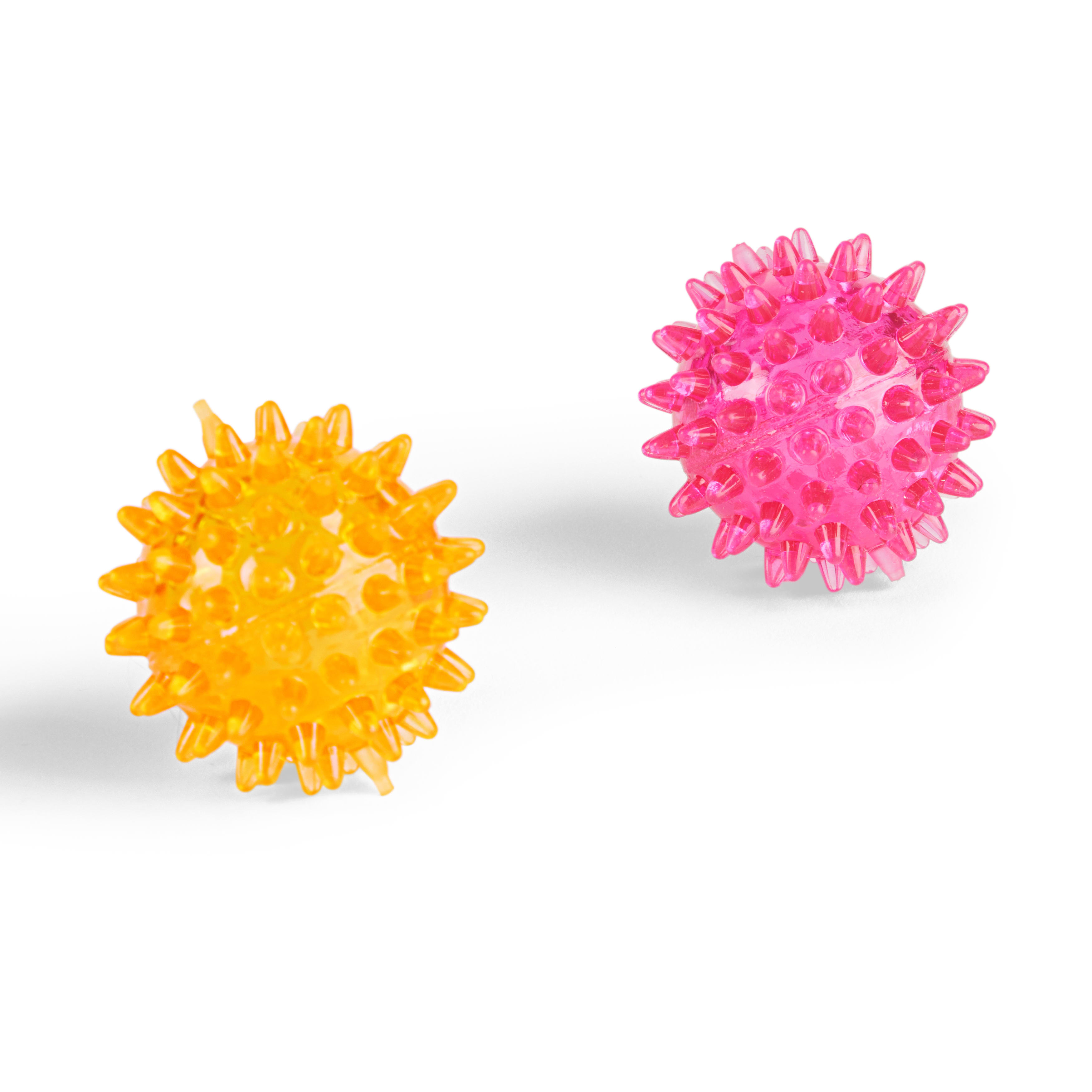 Dogs Chew Spiky Ball Soft Tpr Squeaky Dog Ball Toys - Temu