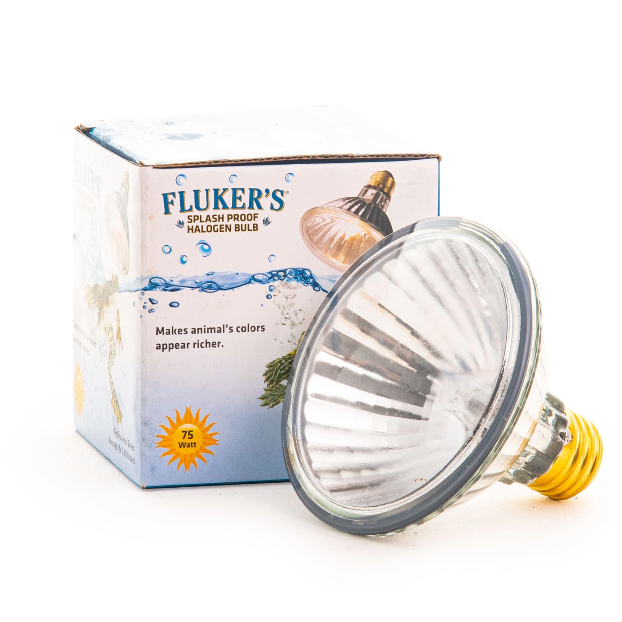 Fluker's Splash Proof Bulb for Aquatic Turtles, 75 Watts Petco