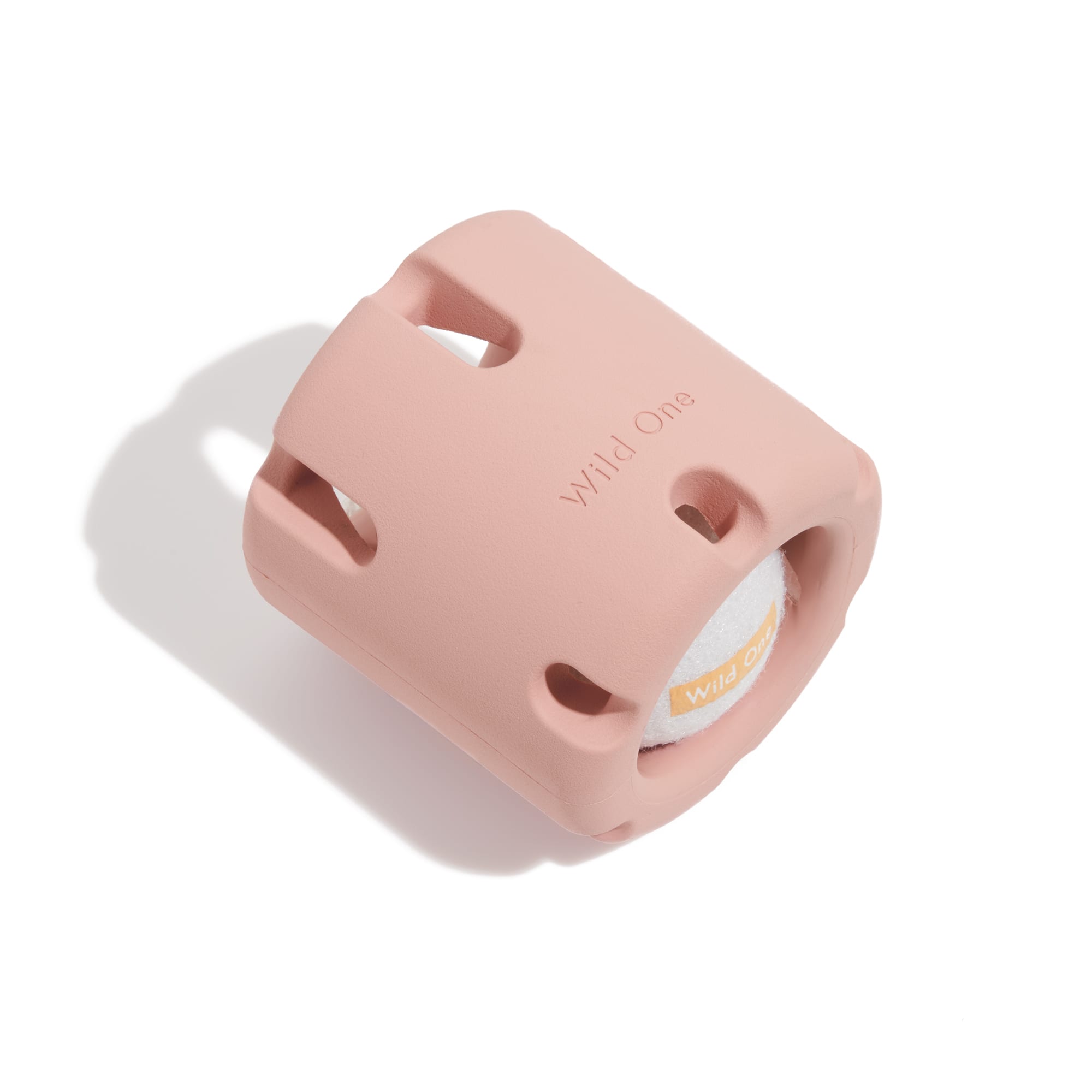 Wild One Blush Tennis Tumble Dog Toy, Medium Petco