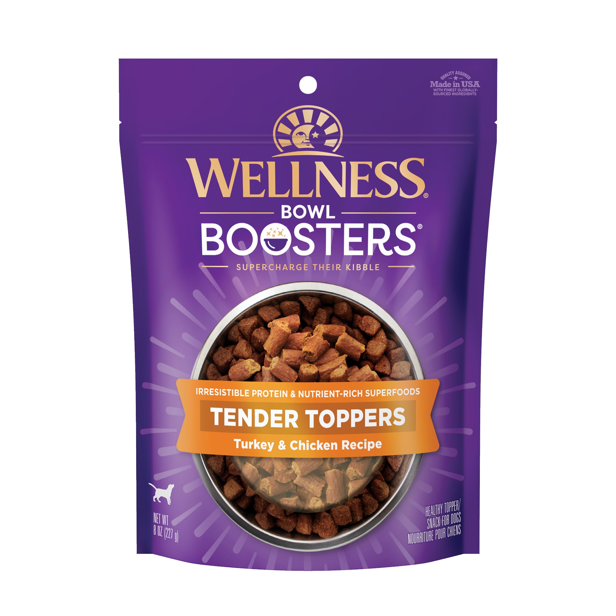 Wellness CORE Bowl Boosters Turkey & Chicken Dog Food Topper 8 oz