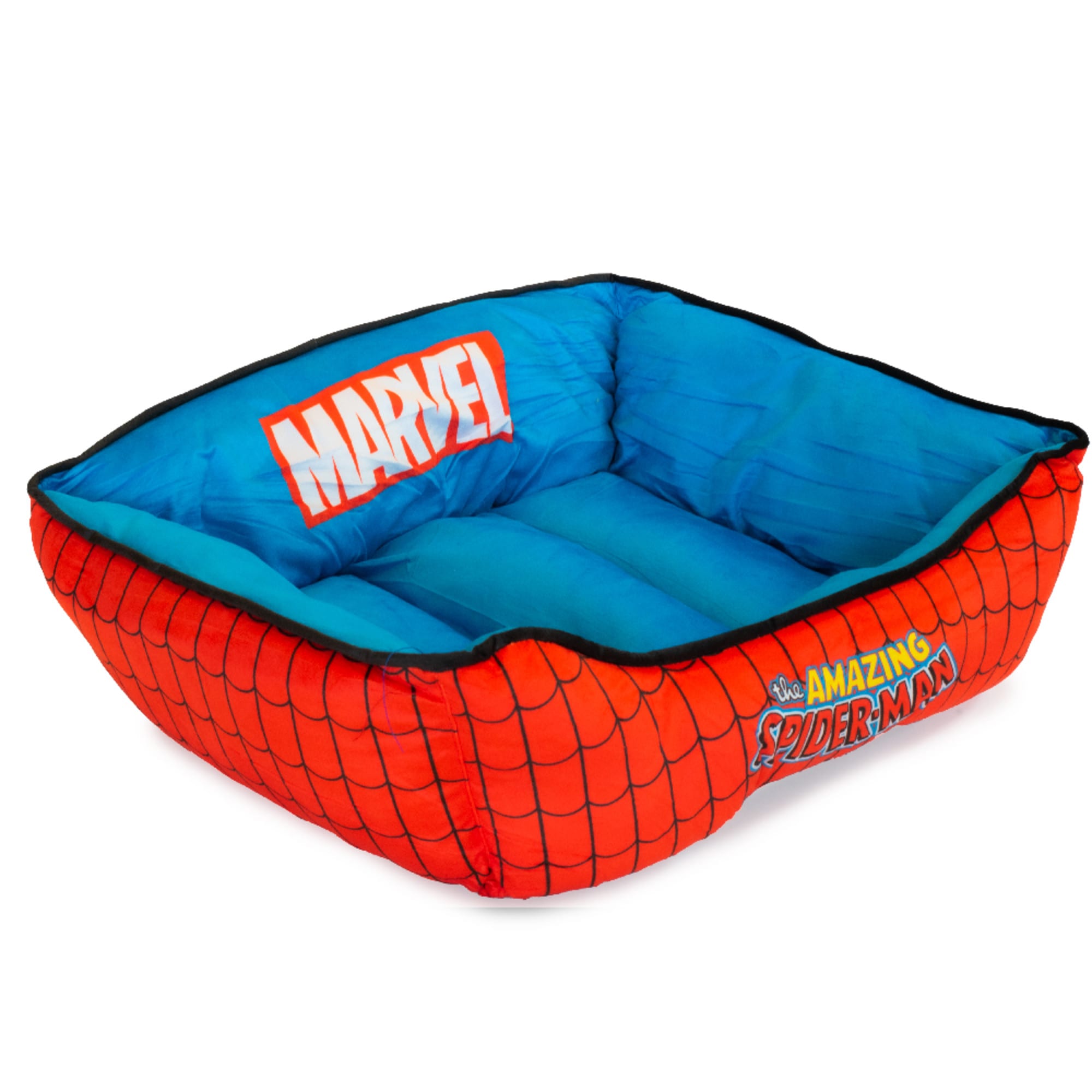 Buckle-Down Marvel Comics Spider Man Dog Bed, 25