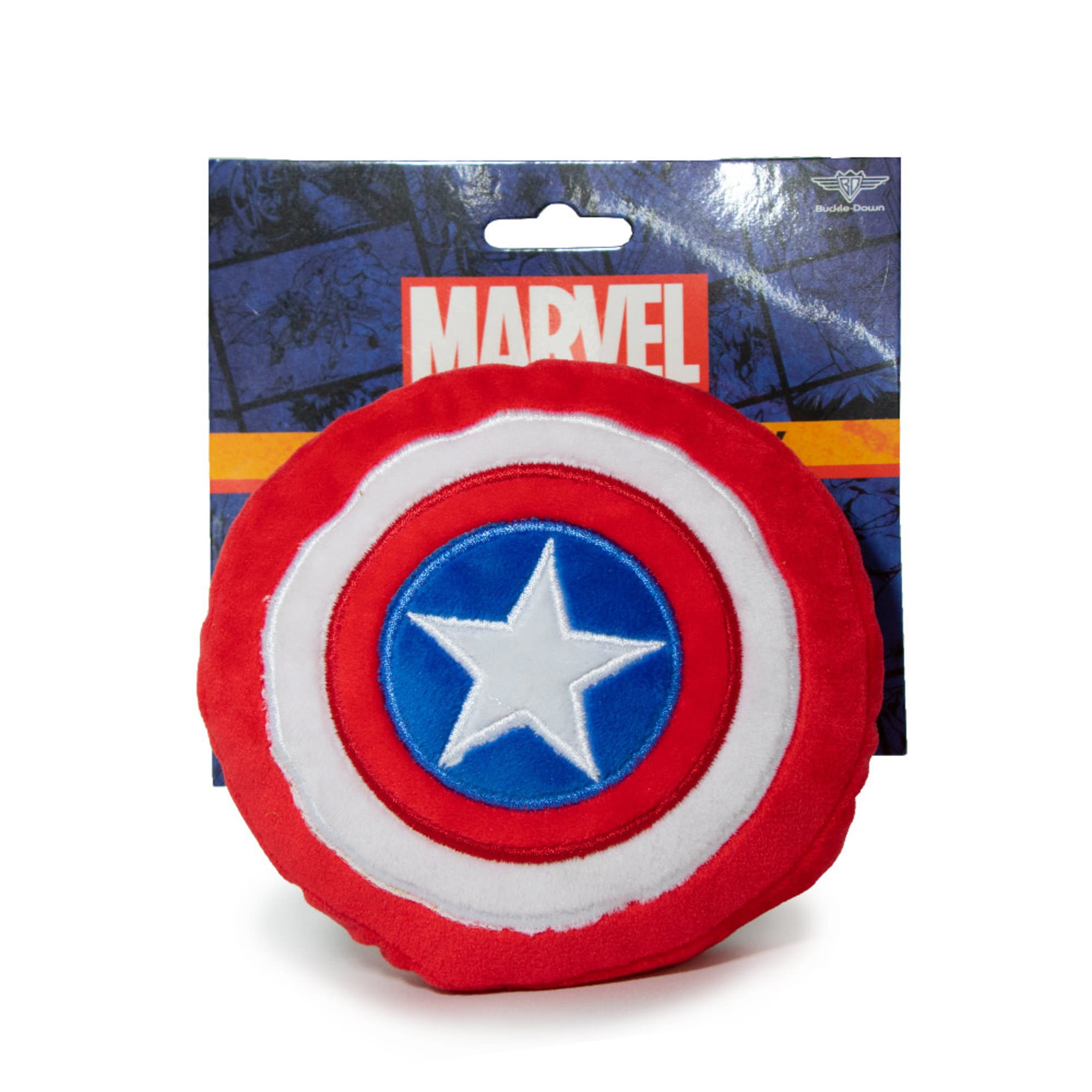 MARVEL SQUISH A BOOS SMALL - CAPTAIN AMERICA - COUSSIN 20CM - TY