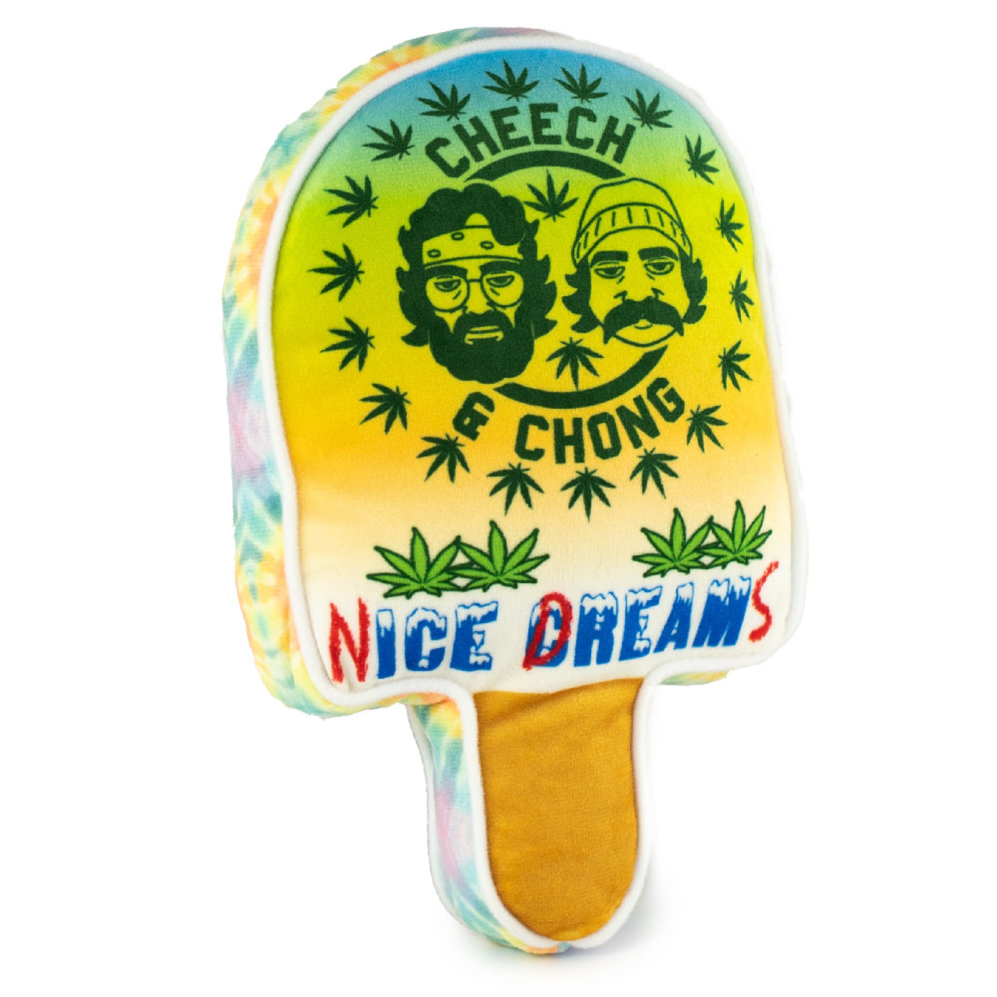 Buckle-Down Cheech & Chong Nice Dreams Popsicle Dog Plush Squeaker Toy