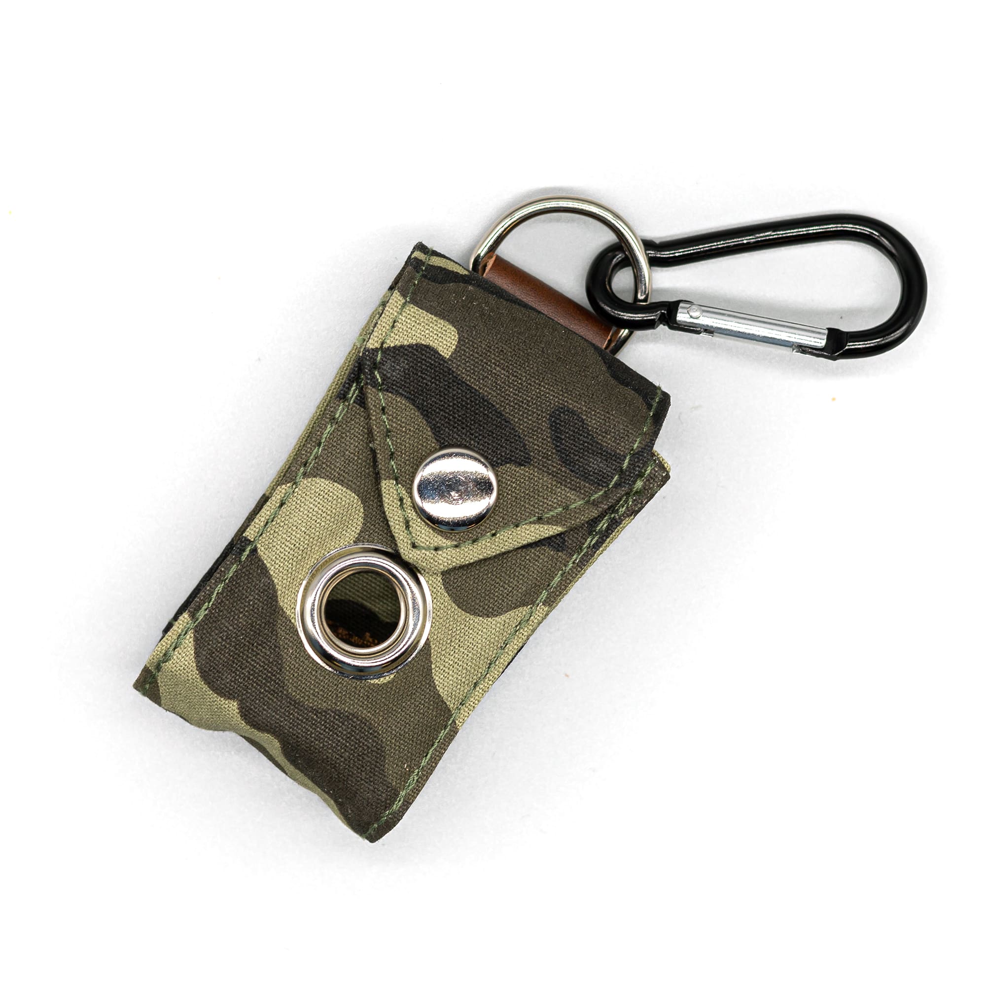 Lucky Dog Camo Poop Bag Dispenser & Carabiner