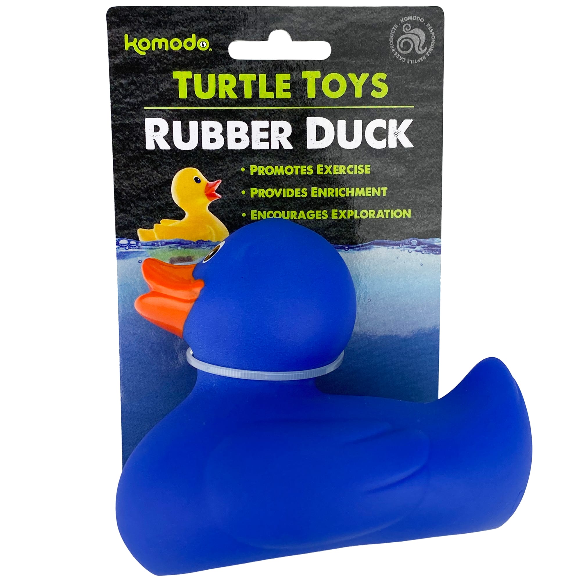 Multipet Komodo Assorted Rubber Duck Turtle Toy, Medium | Petco