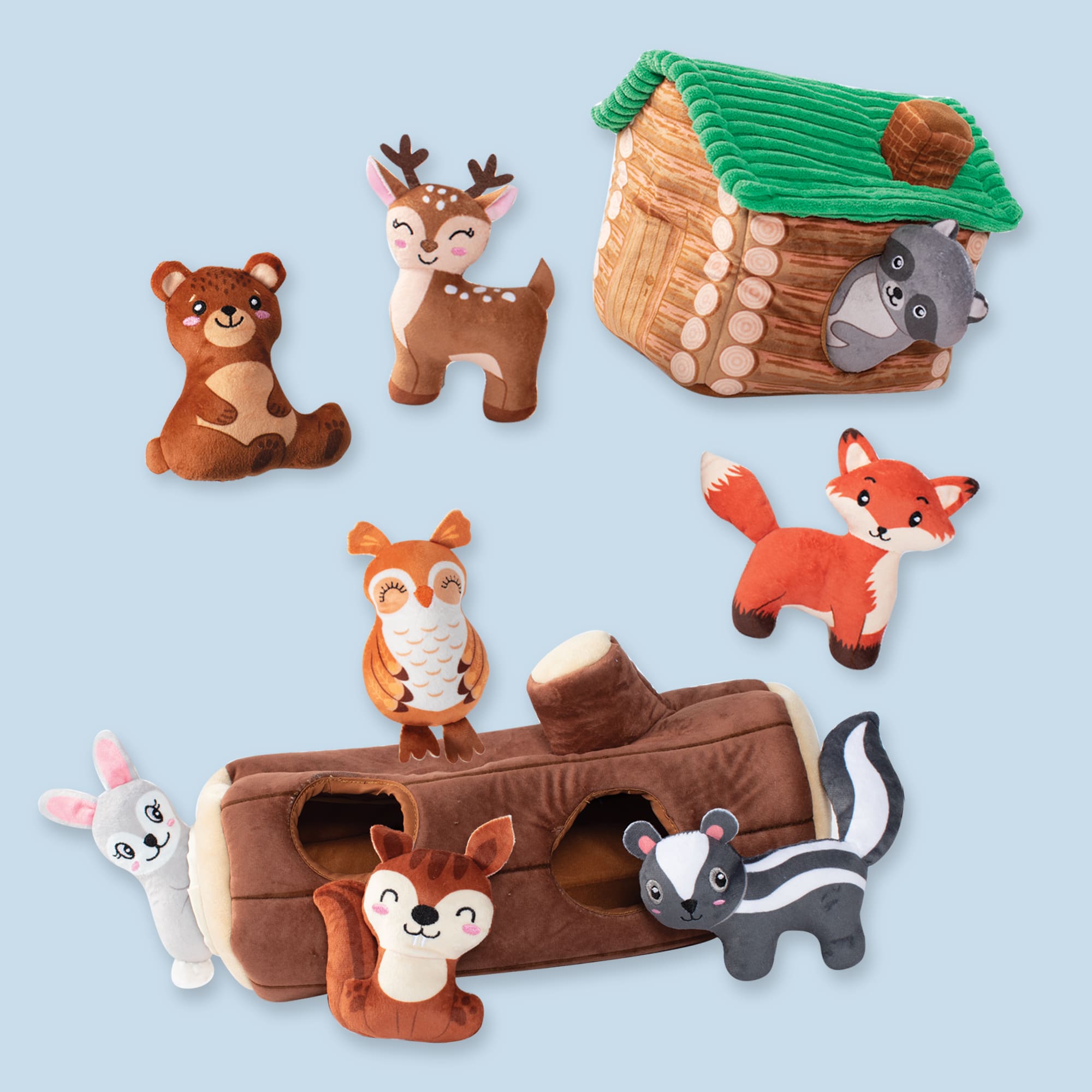PetShop by Fringe Studio Branch Out Hide & Seek Burrow Dog Toy, L