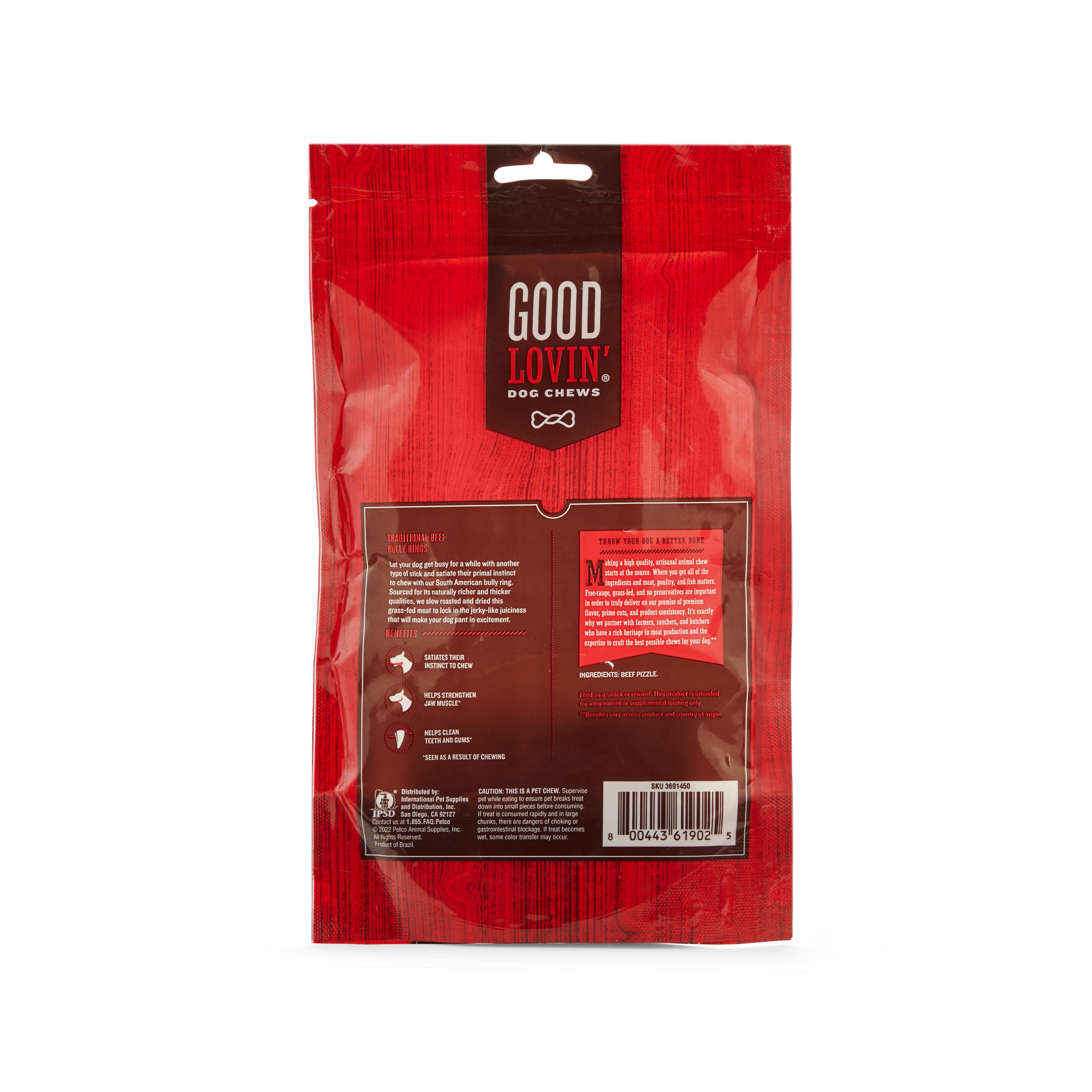 Bully ring dog chew sale