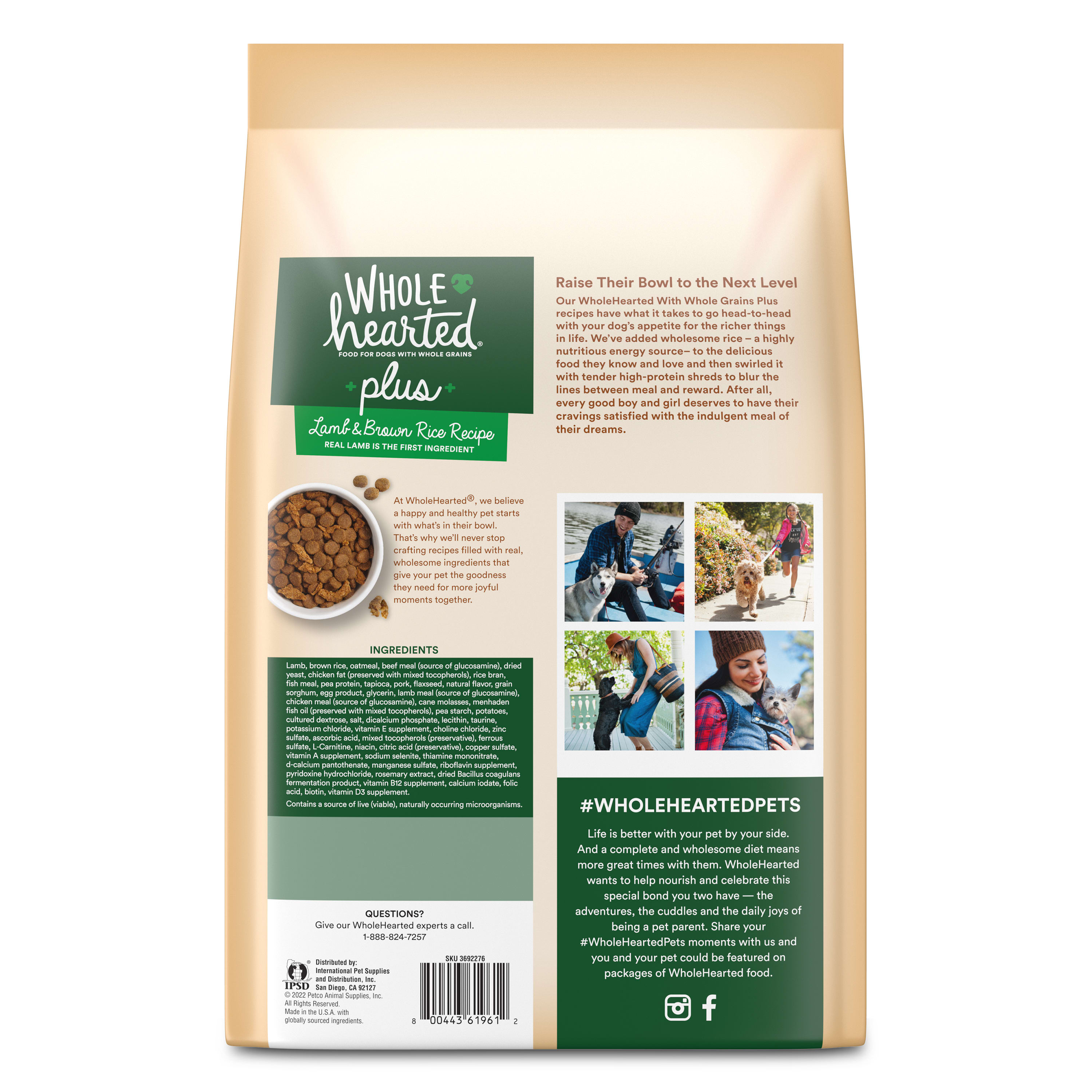 Wholehearted puppy food clearance review