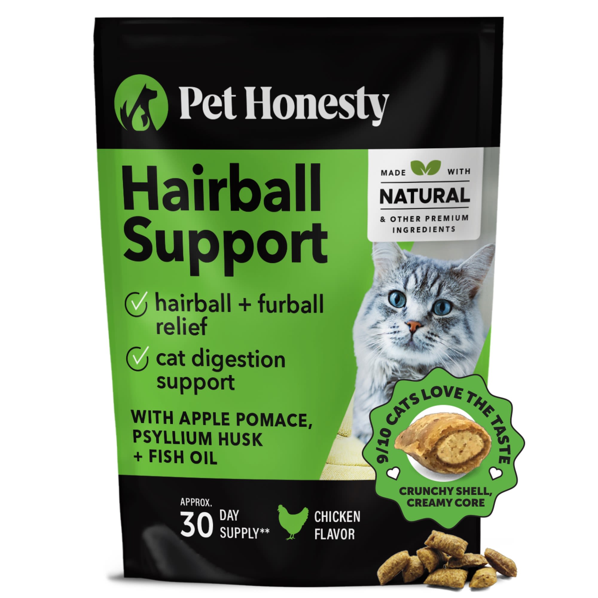 Hairball treats cats sale