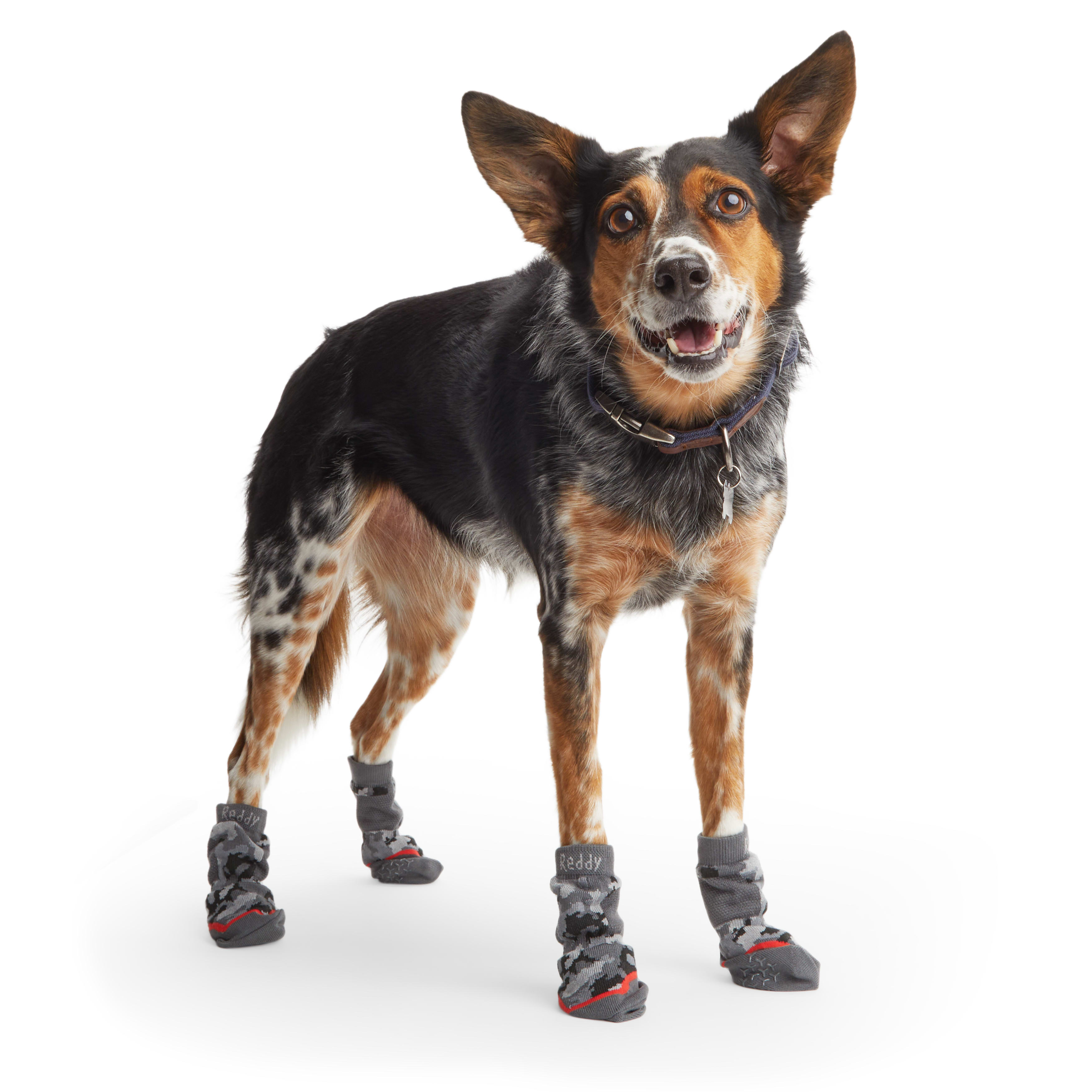 Reddy Green Grip Dog Socks, Small