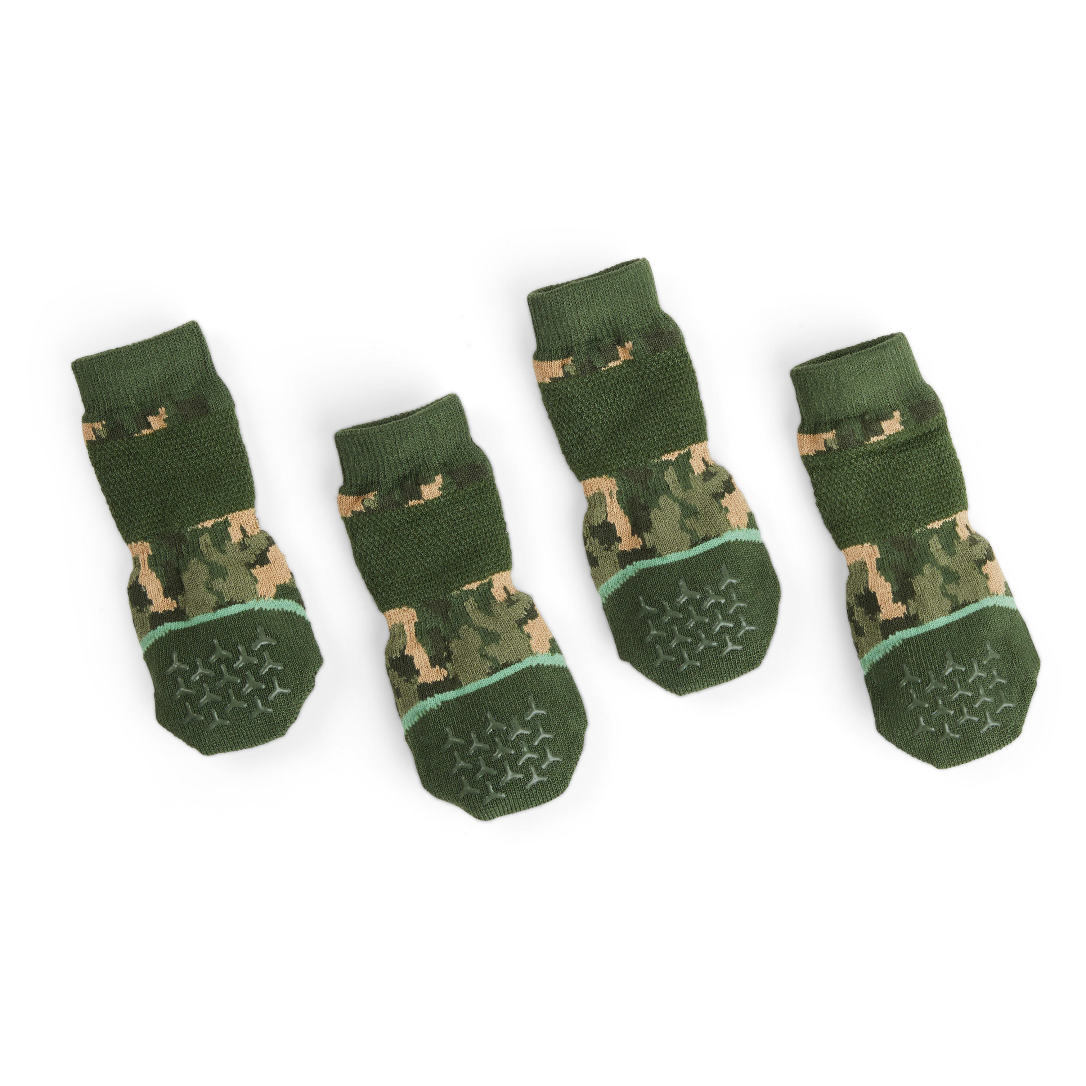 Reddy Green Grip Dog Socks, Small