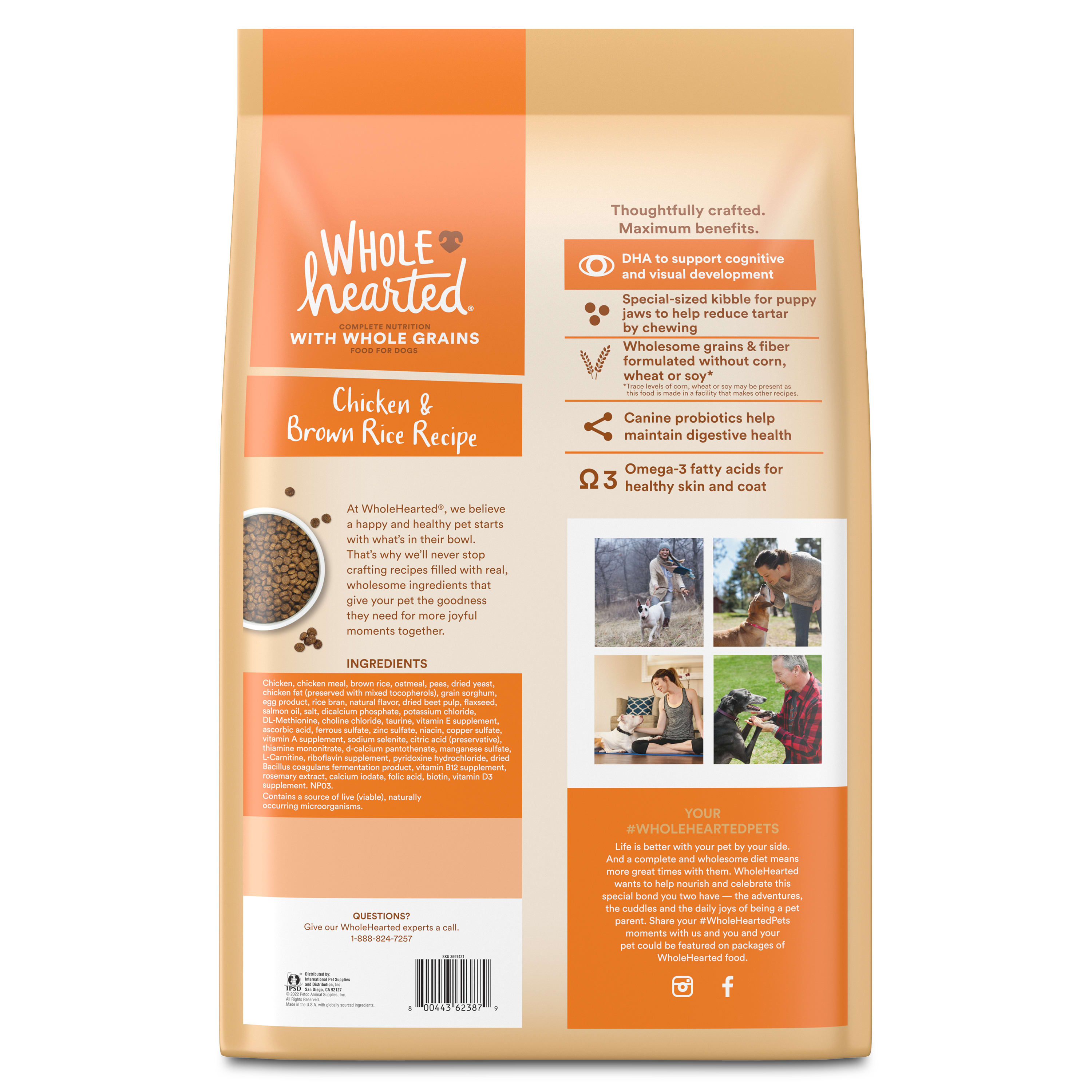 Review fashion wholehearted dog food