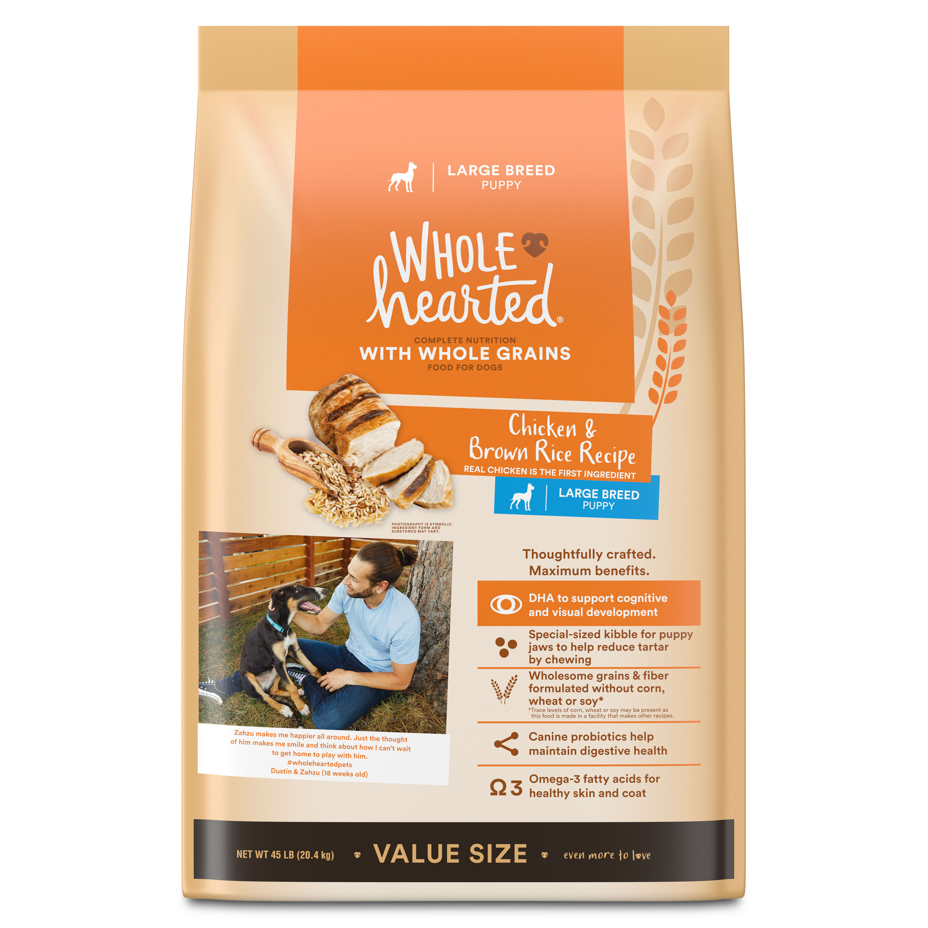 Petco large 2024 breed puppy food