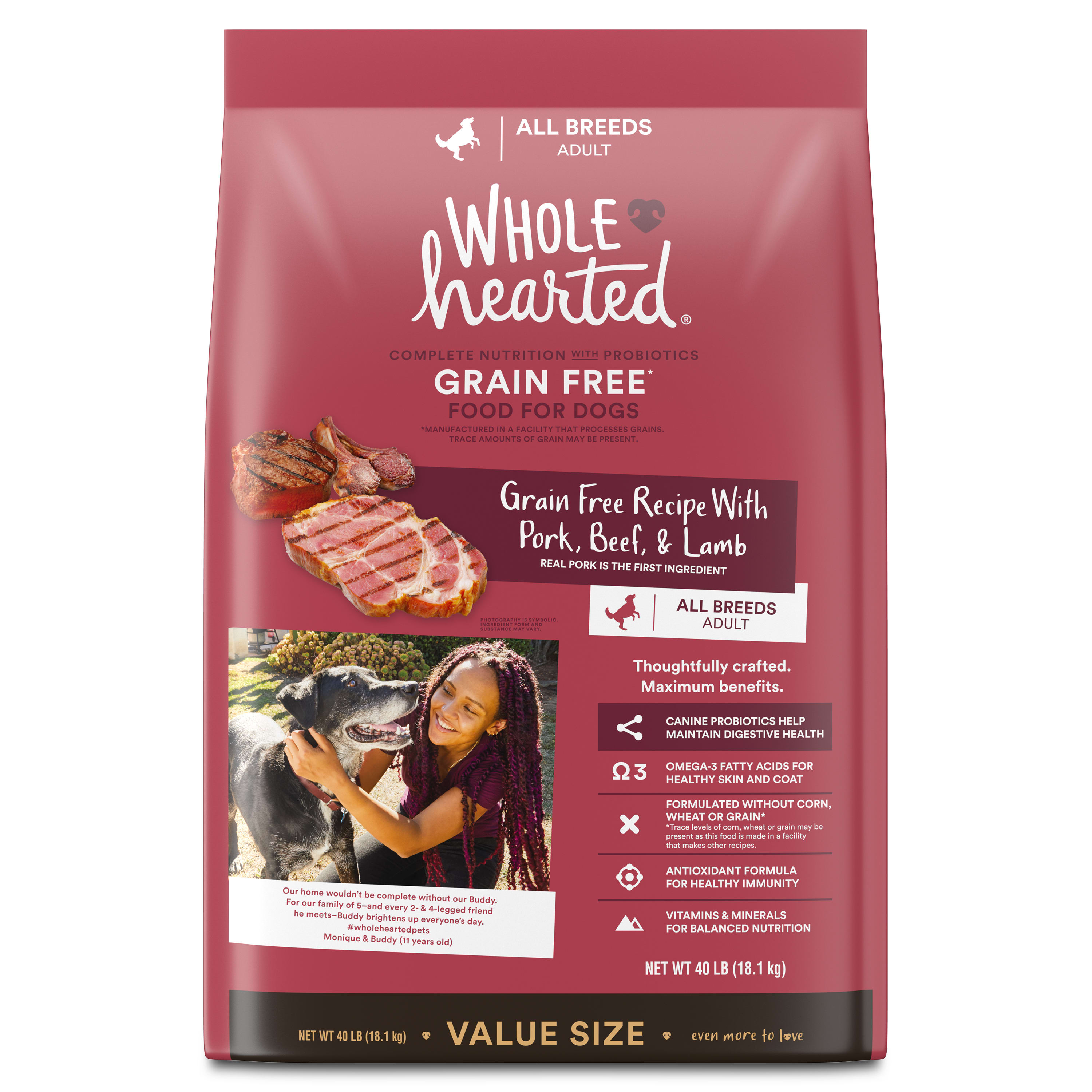 Petco wholehearted puppy food best sale