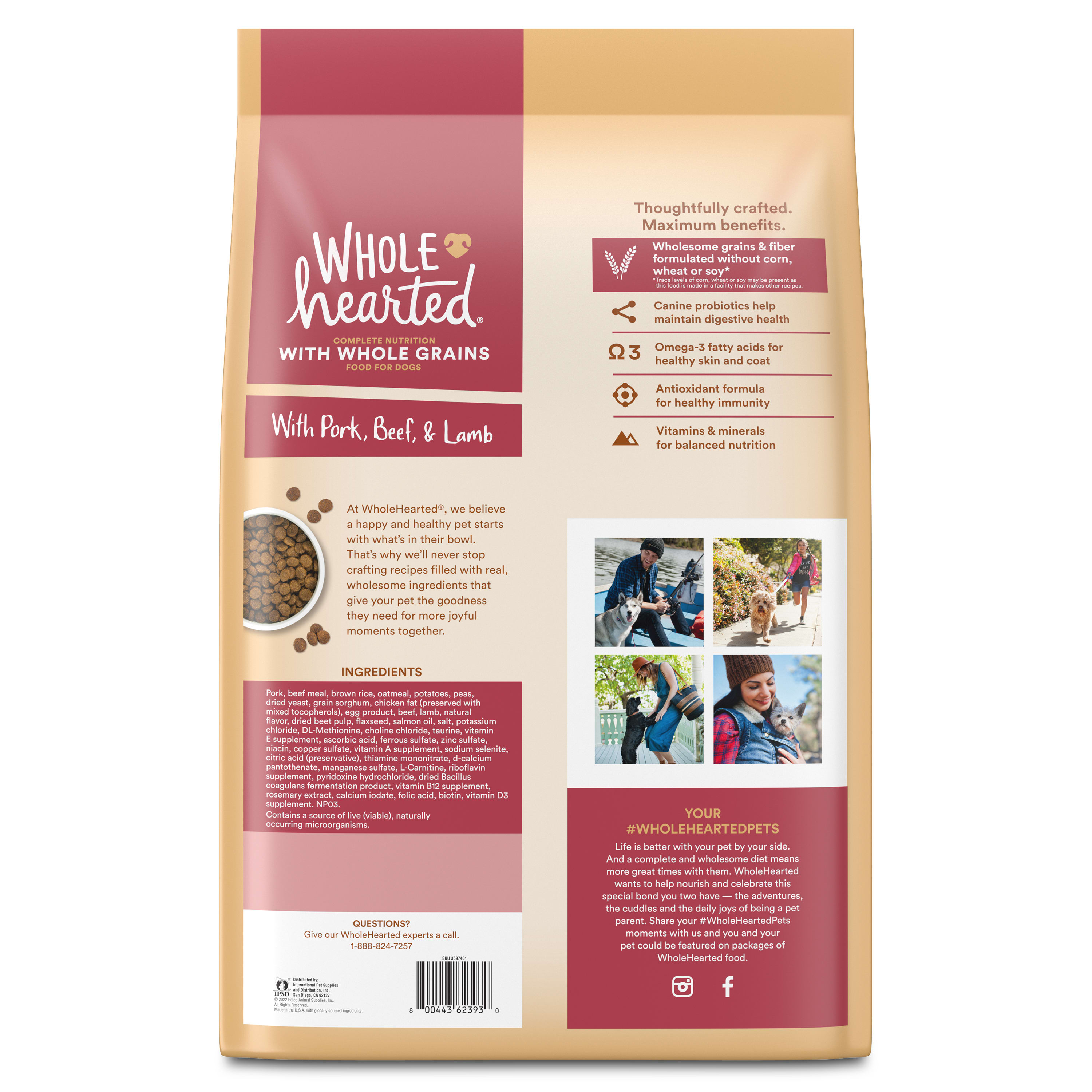 Petco wholehearted beef and pea shop