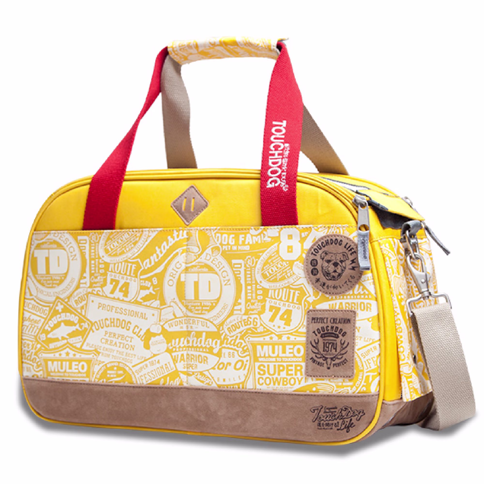 Touchdog Yellow AirlineApproved Designer Pet Carrier