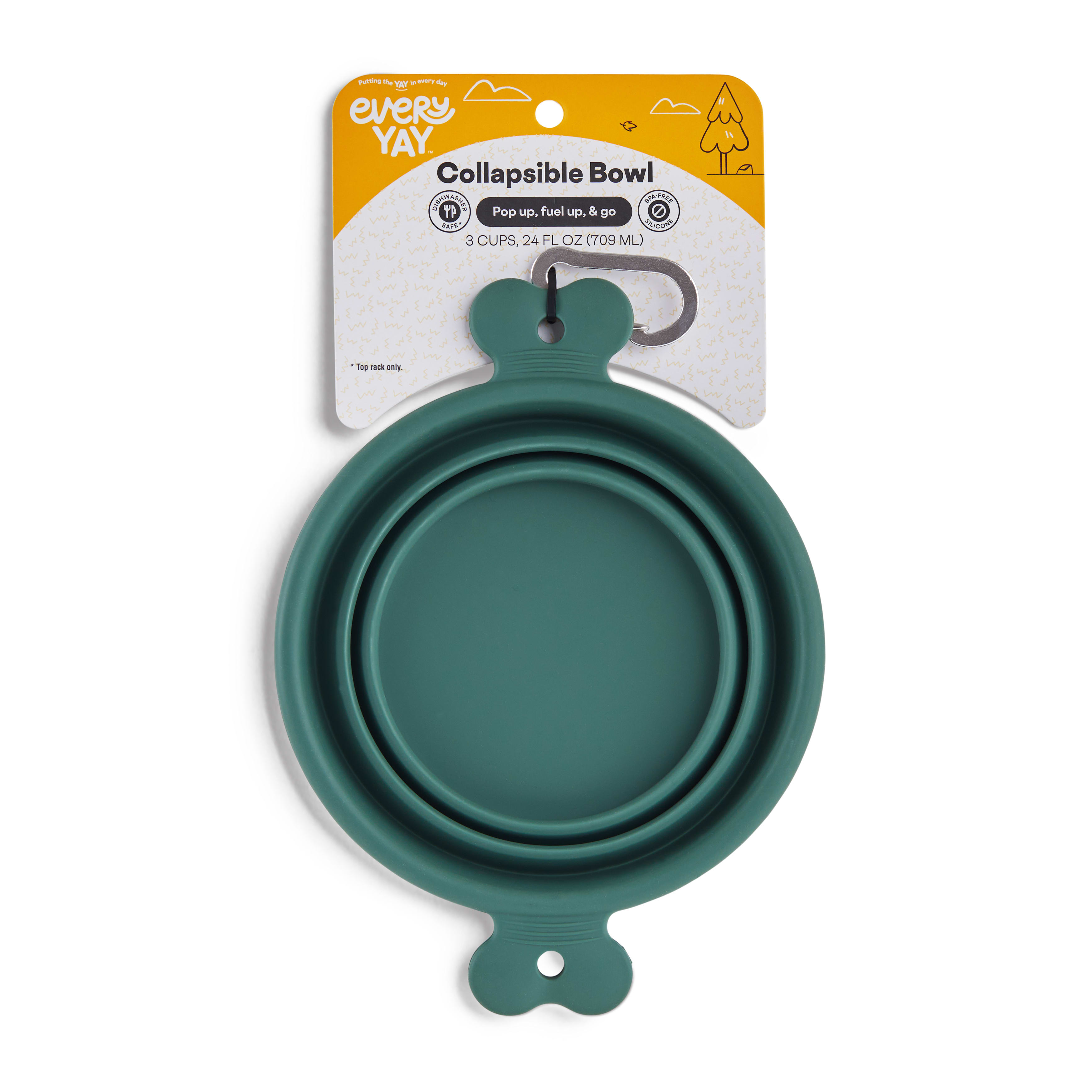 EveryYay Open-Air Eats Collapsible 1 Cup Dog Bowl | Petco