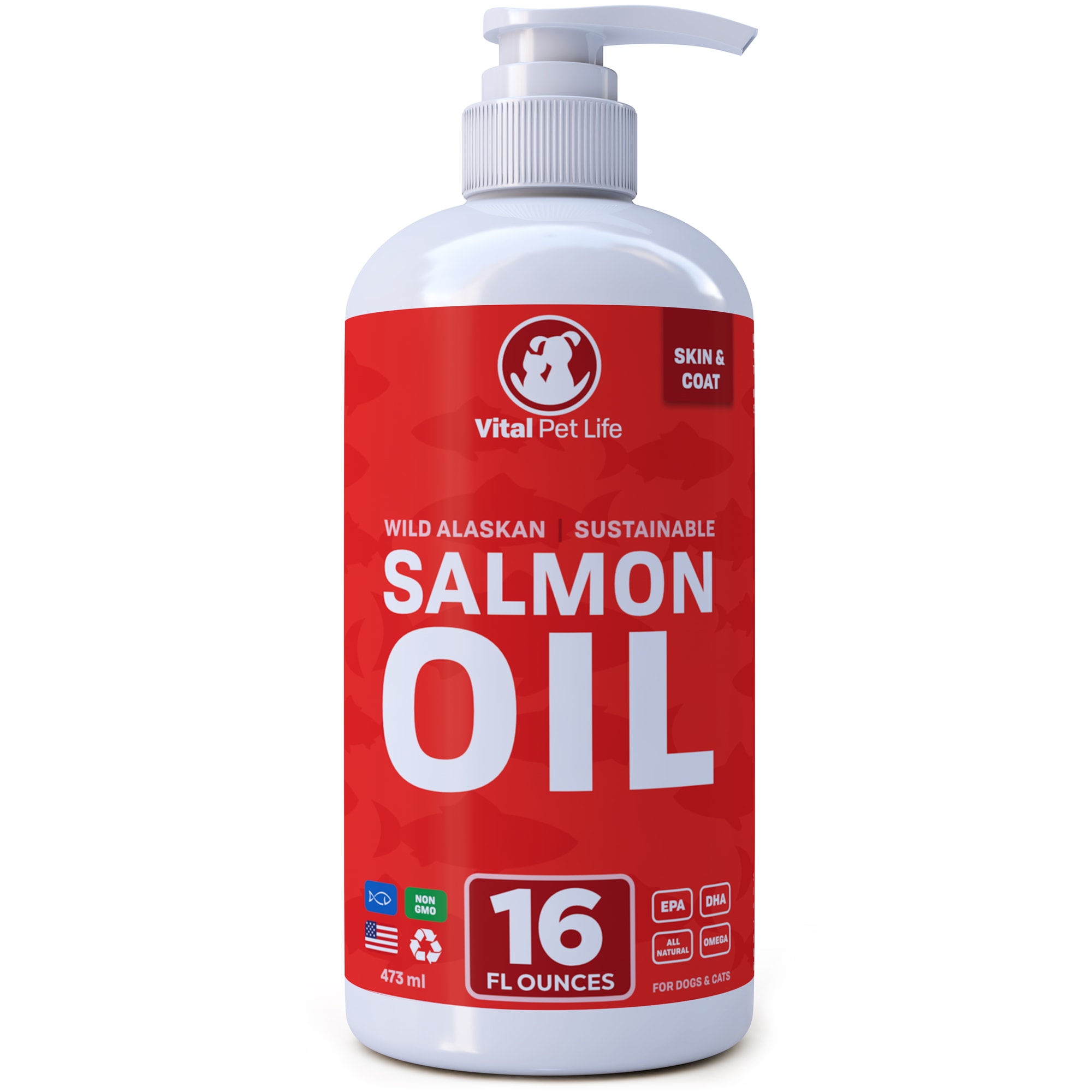 ACEITE DE SALMON PET SANA 500ml.