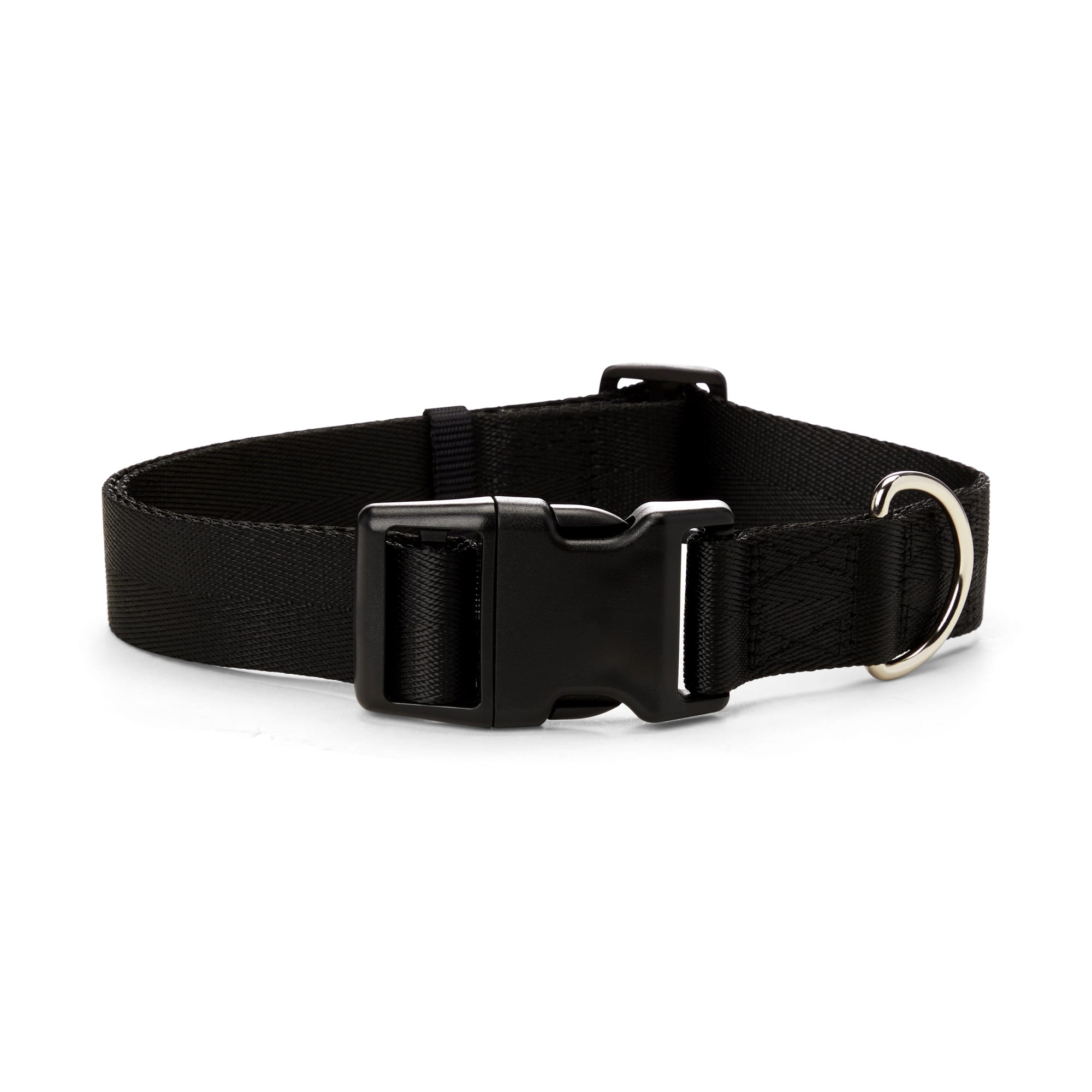 YOULY Black Adjustable Dog Collar, X-Small | Petco