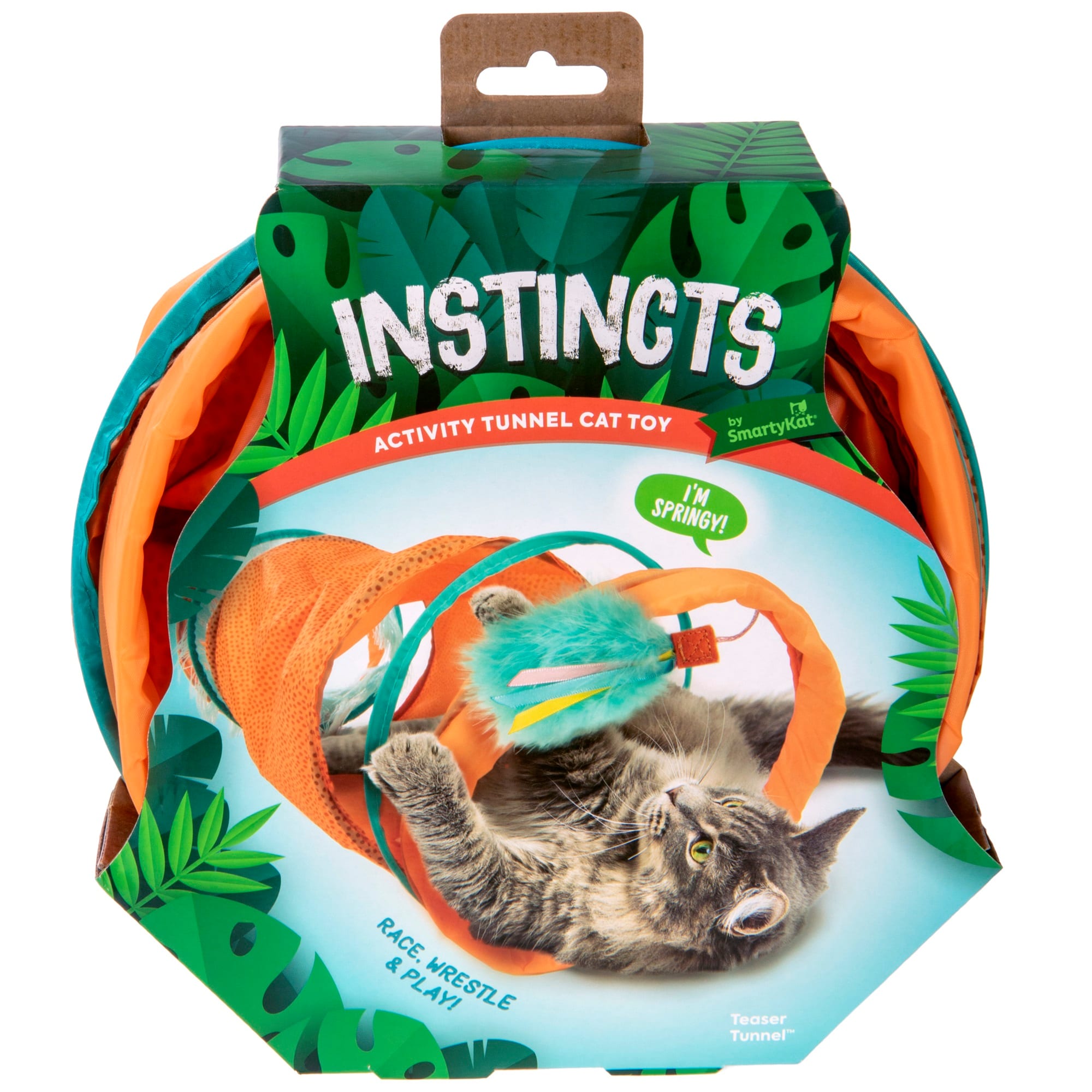 Petlinks Instincts Teaser Tunnel Cat Toy, Medium Petco