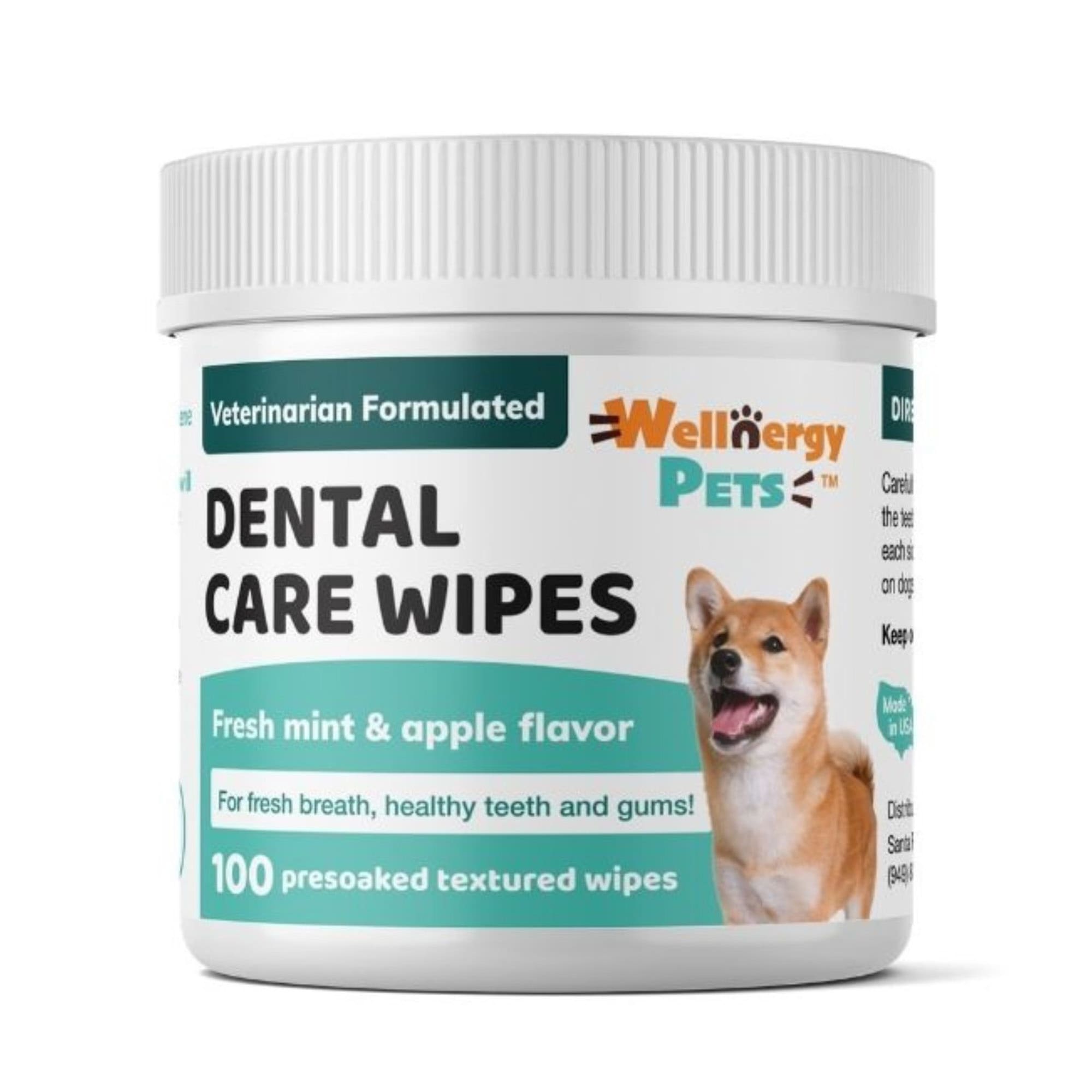 Wellnergy Pets Dental Care Wipes for Dogs Count of 100 Petco