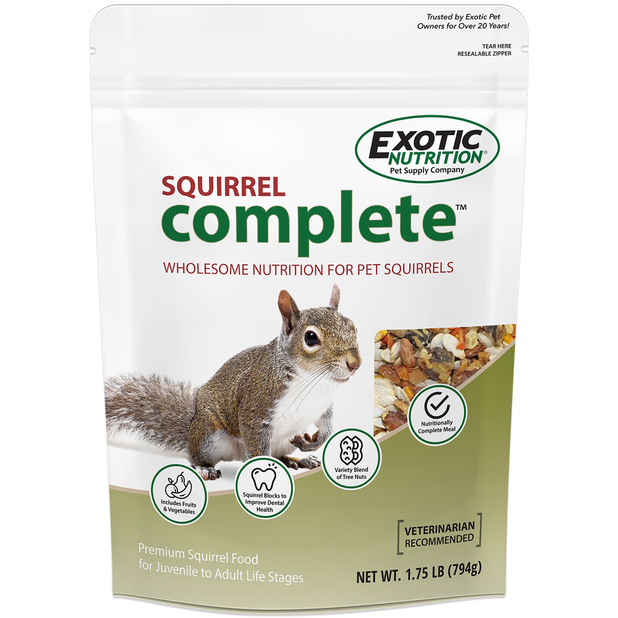 Petco 2025 squirrel food