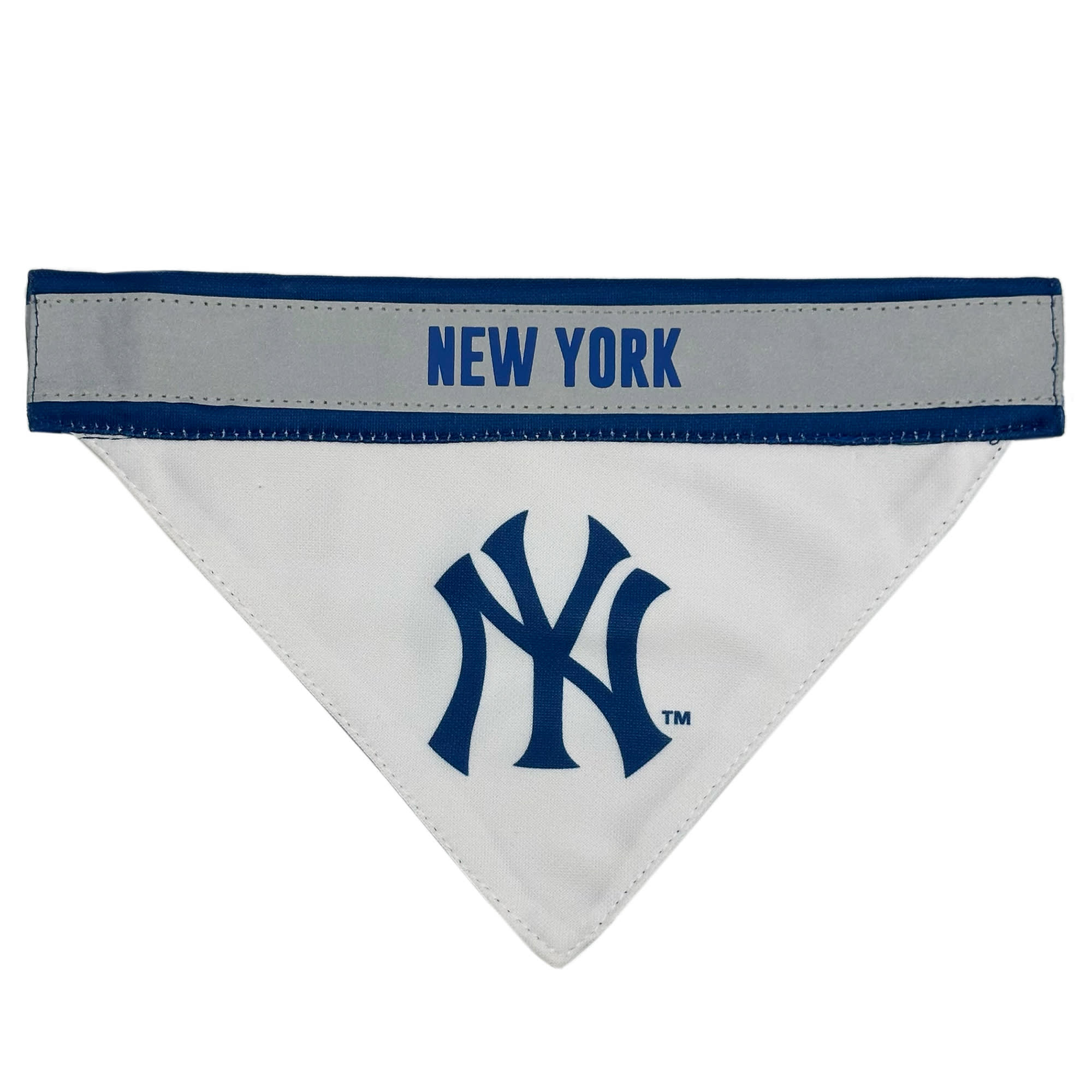 Pets First Yankees Reflective Dog Bandana S/M