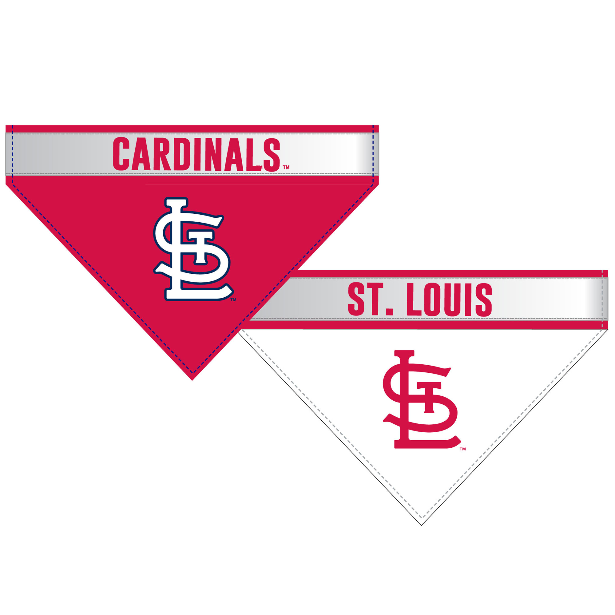  MLB Saint Louis Cardinals Dog Leash, Medium/Large