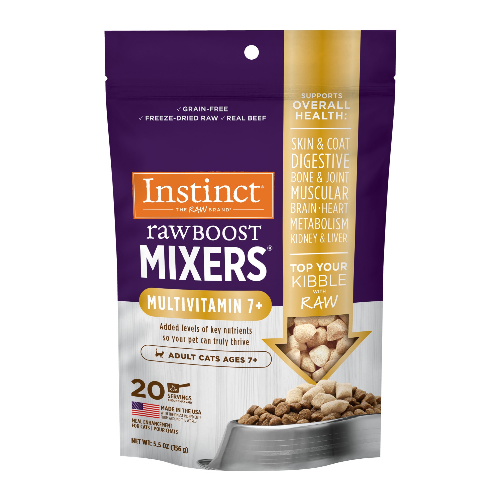 Instinct raw boost 2025 mixers for cats