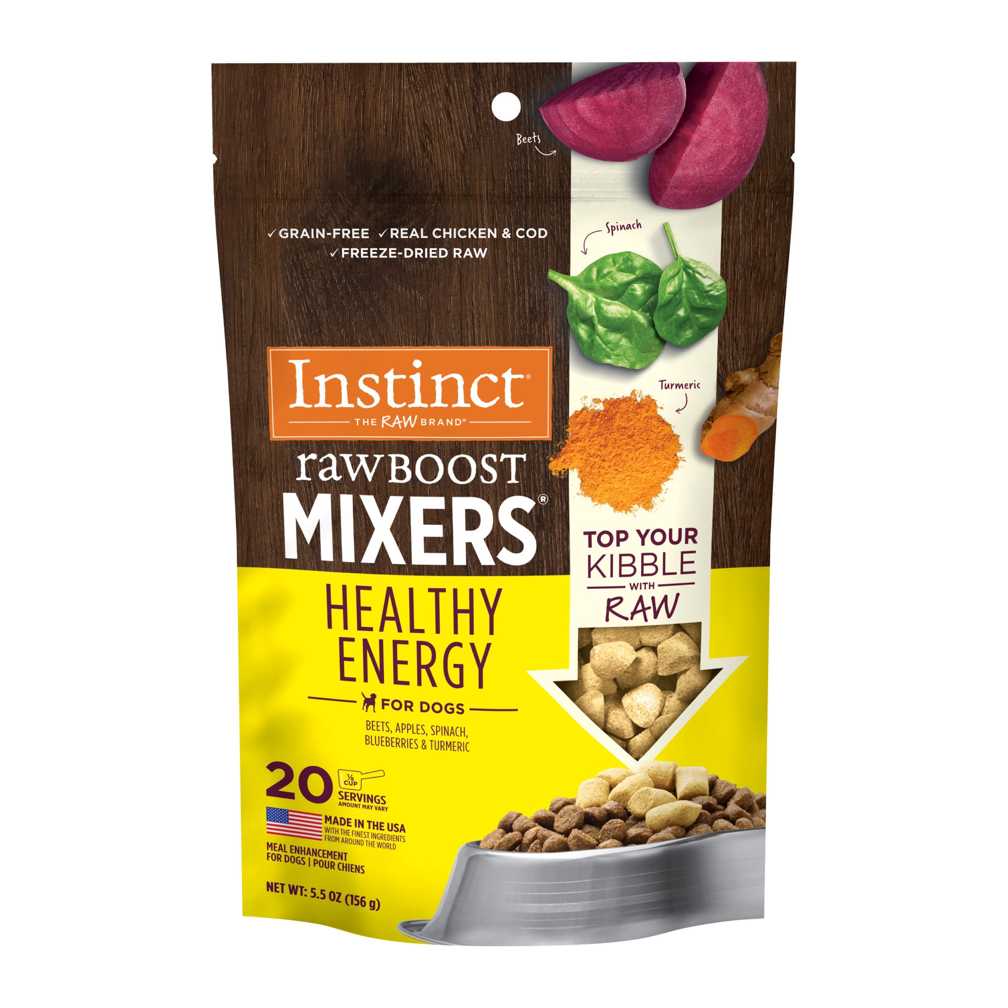 Instinct raw shop dog food petco