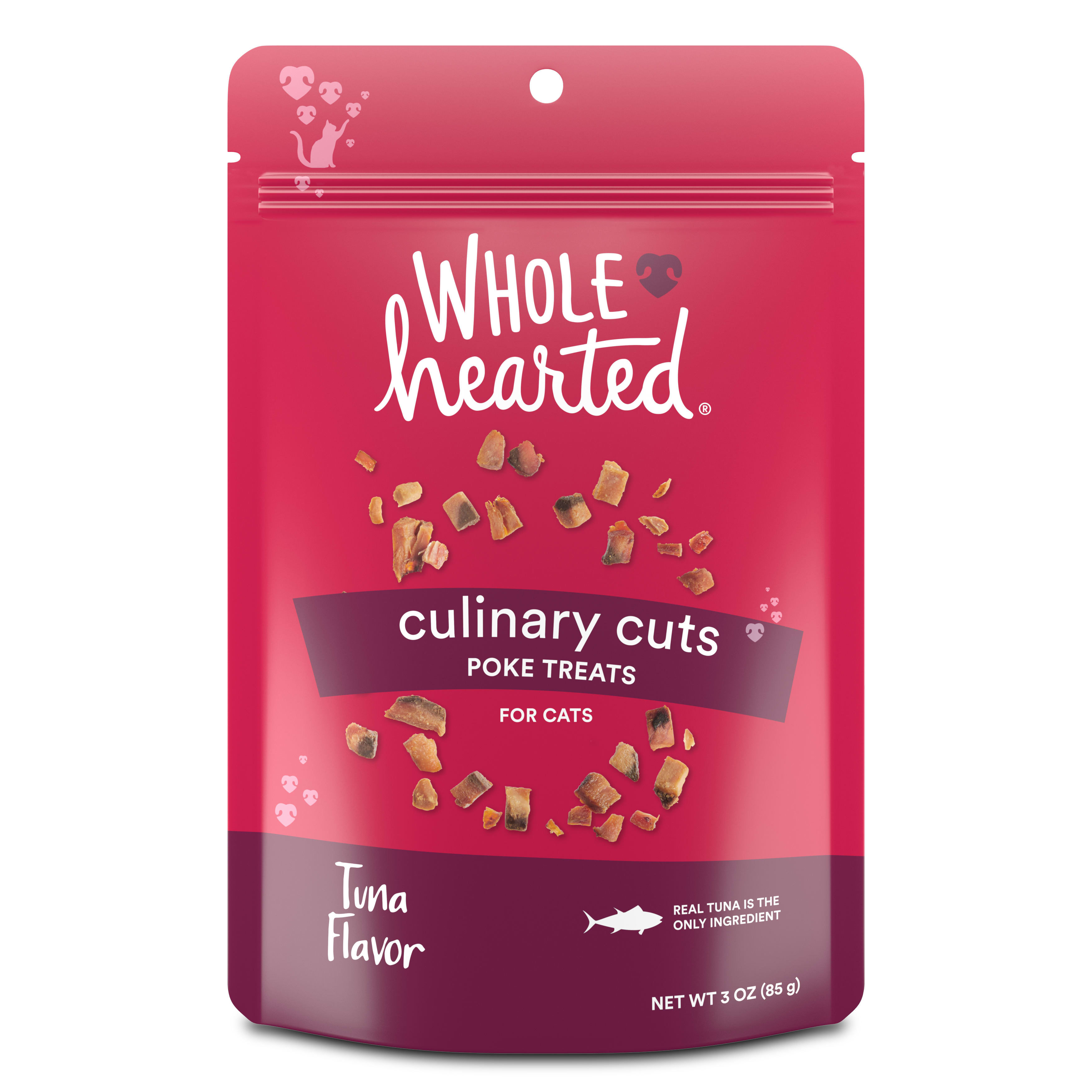 WholeHearted Tuna Poke Cat Treats 3 oz All Natural & Tasty