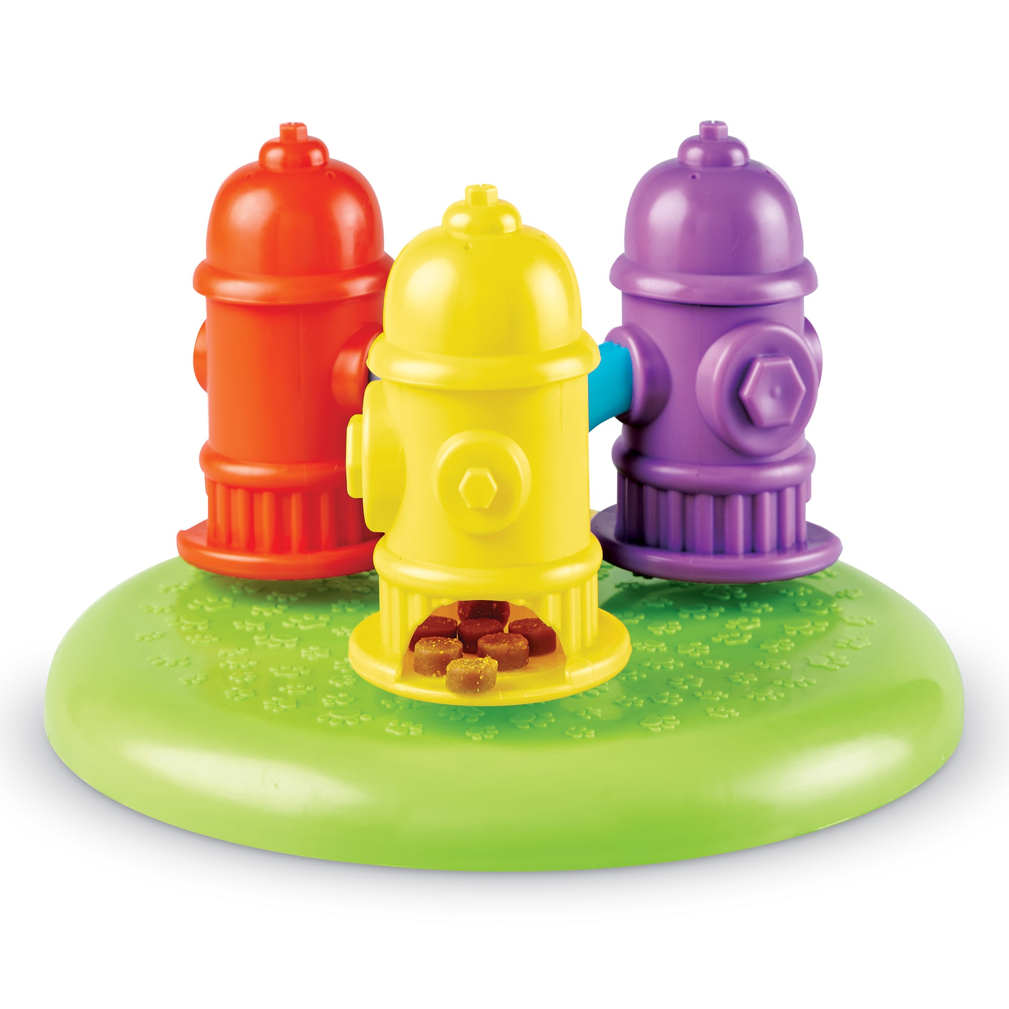 Brightkins Spinning Hydrants Treat Puzzle Dog Toy, Medium Petco
