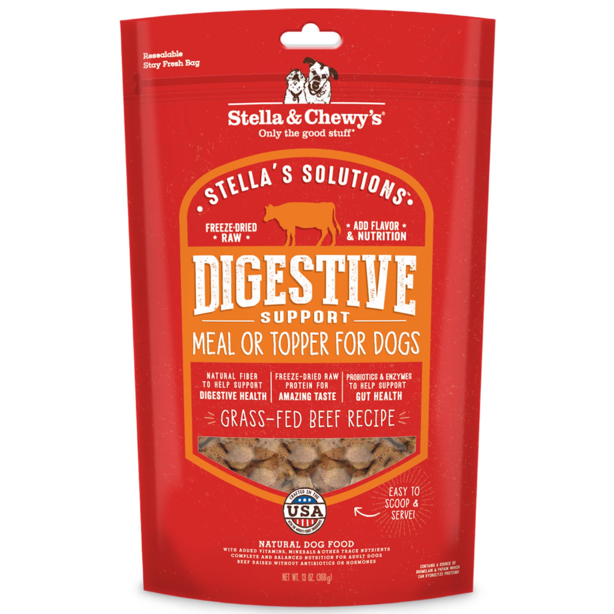 Stella Chewy s Digestive Boost Grass Fed Beef Dinner Morsels Dry