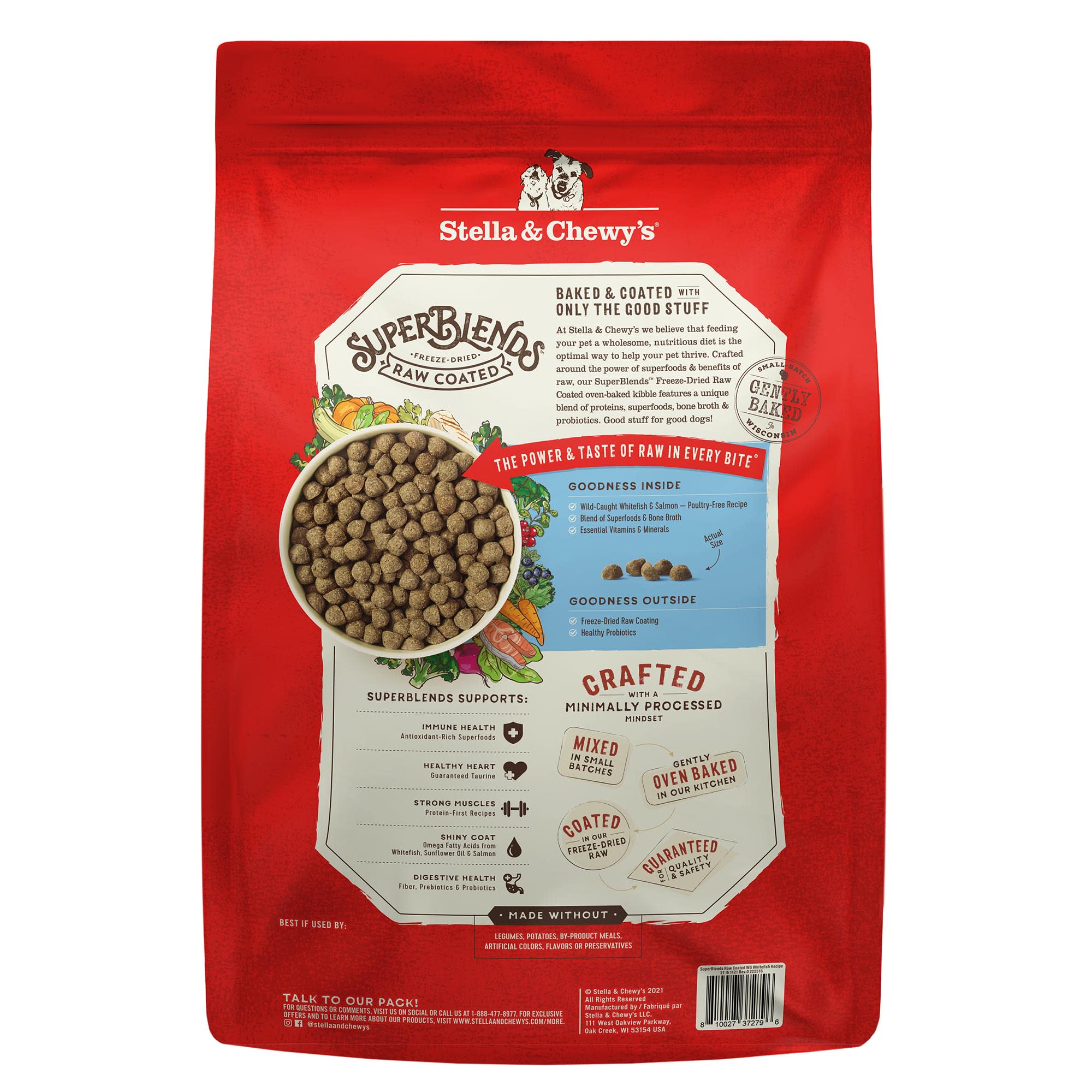 Stella and chewy clearance raw coated kibble review