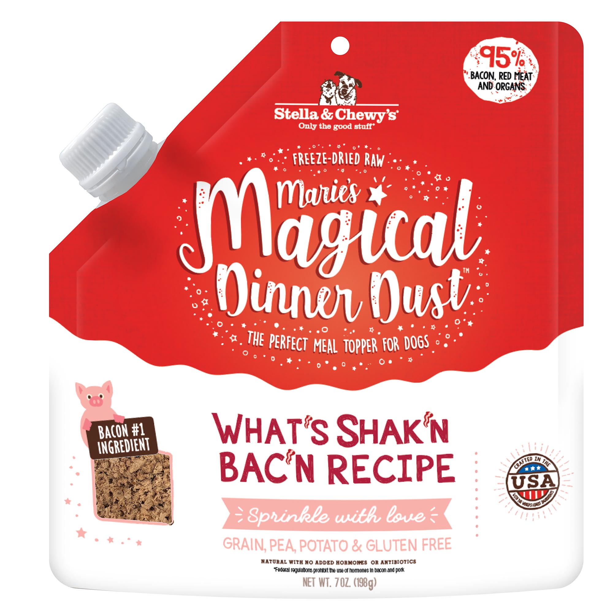 Marie'S Magical Dinner Dust Cage Free Chicken Recipe Cat Food 7oz