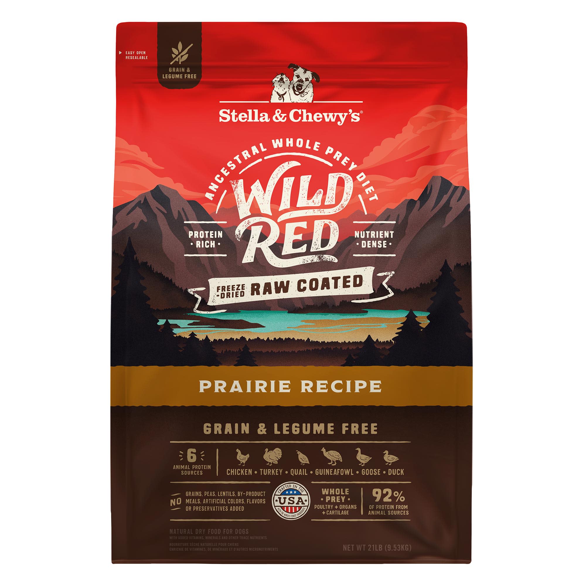 Stella & Chewy's Wild Red Raw Coated High Protein Grain & Legume Free ...