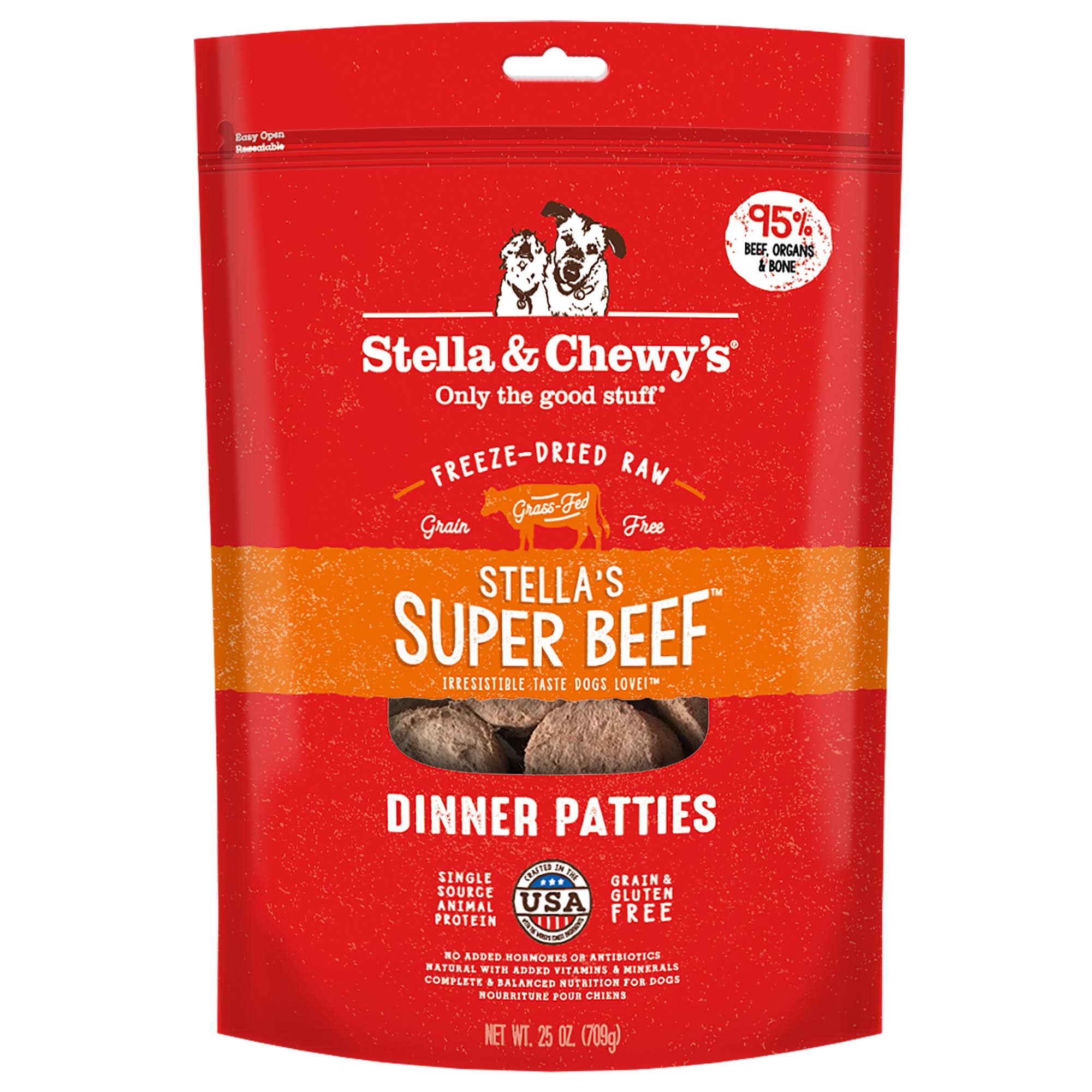 Stella Chewy s Freeze Dried Raw Dinner Patties High Protein