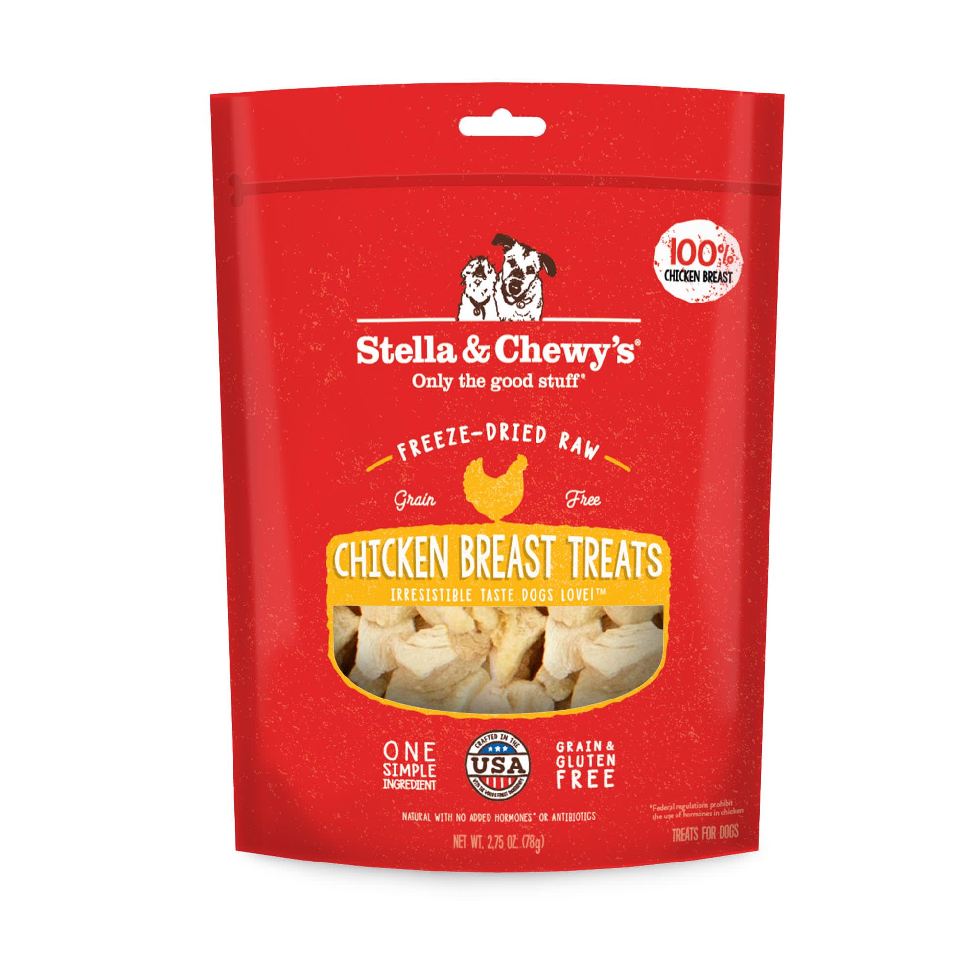 Stella Chewy s Freeze Dried Raw Single Ingredient Chicken Breast