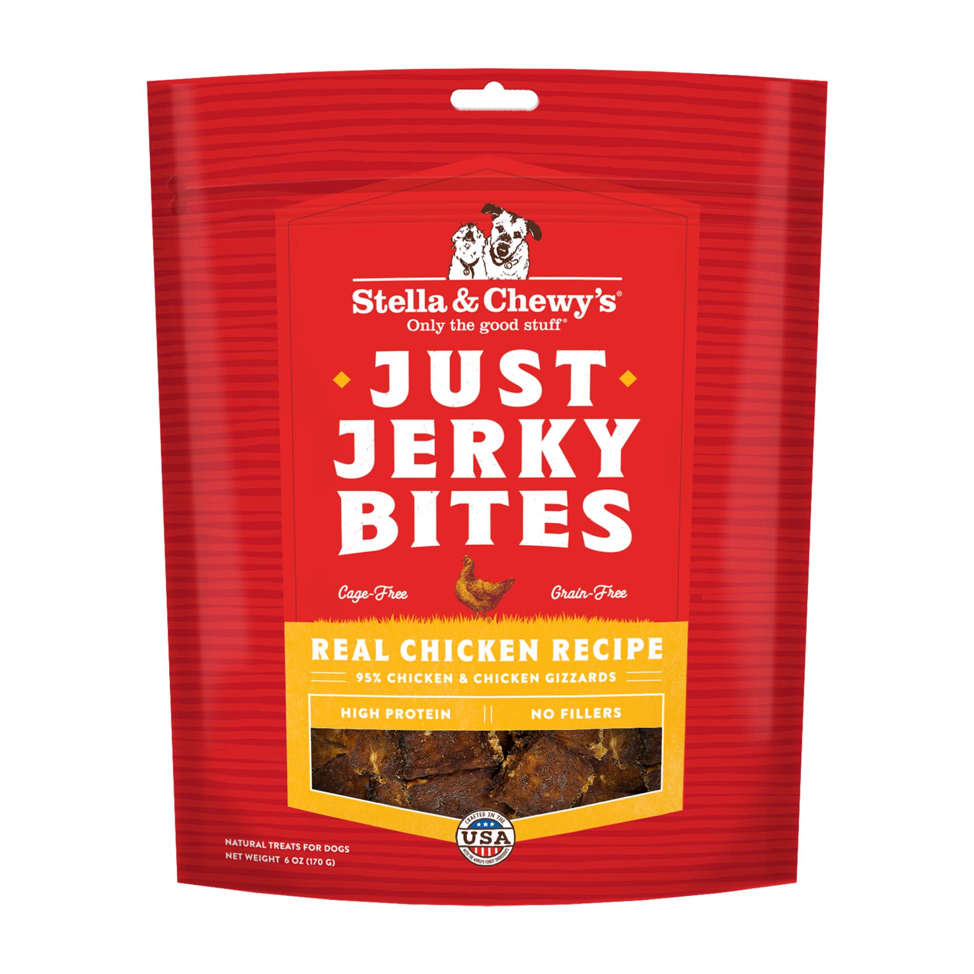 Stella & Chewy's Chicken Jerky Bites for Dogs, 6 oz