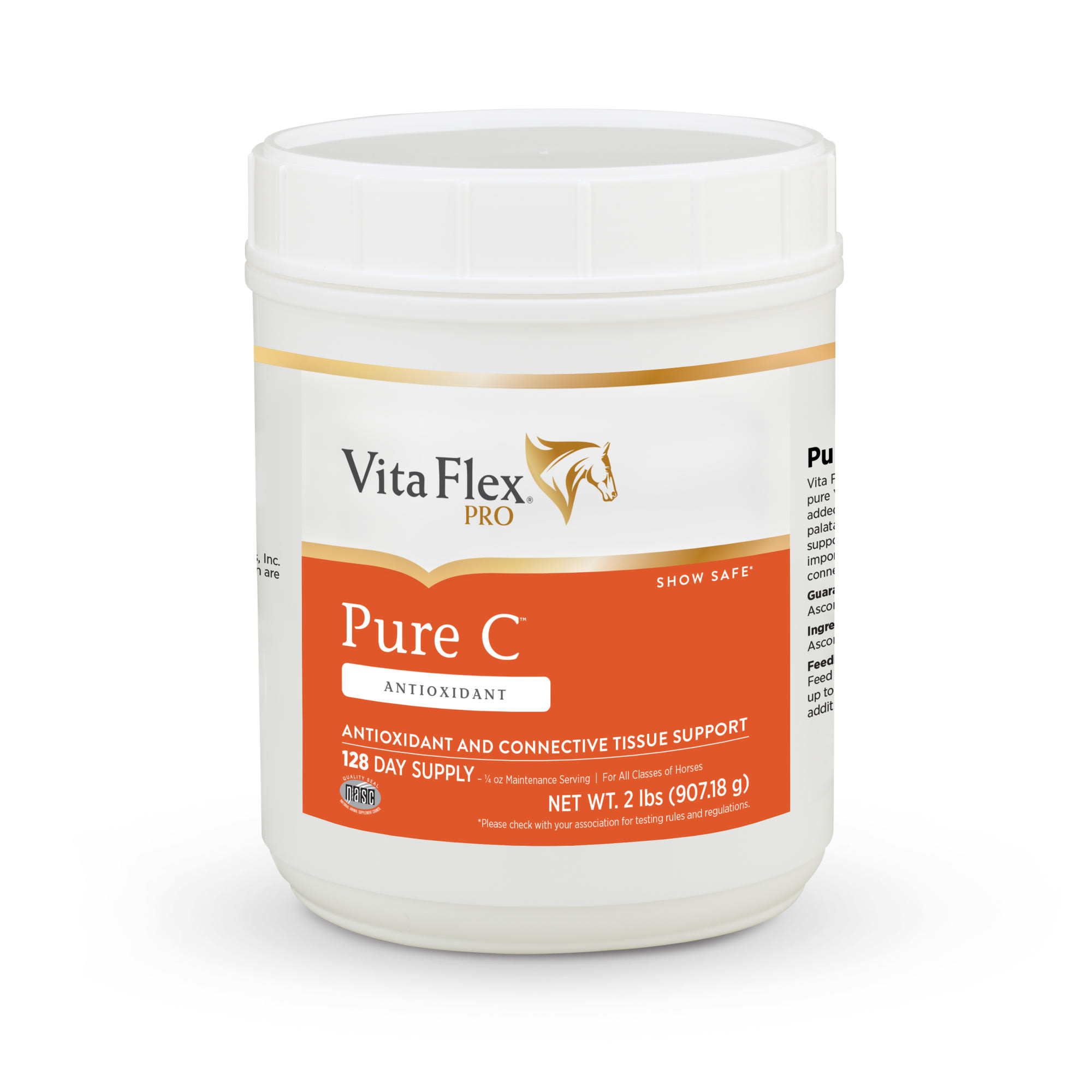 Vita Flex Pure C Horse Vitamin C Supplement 2 lbs