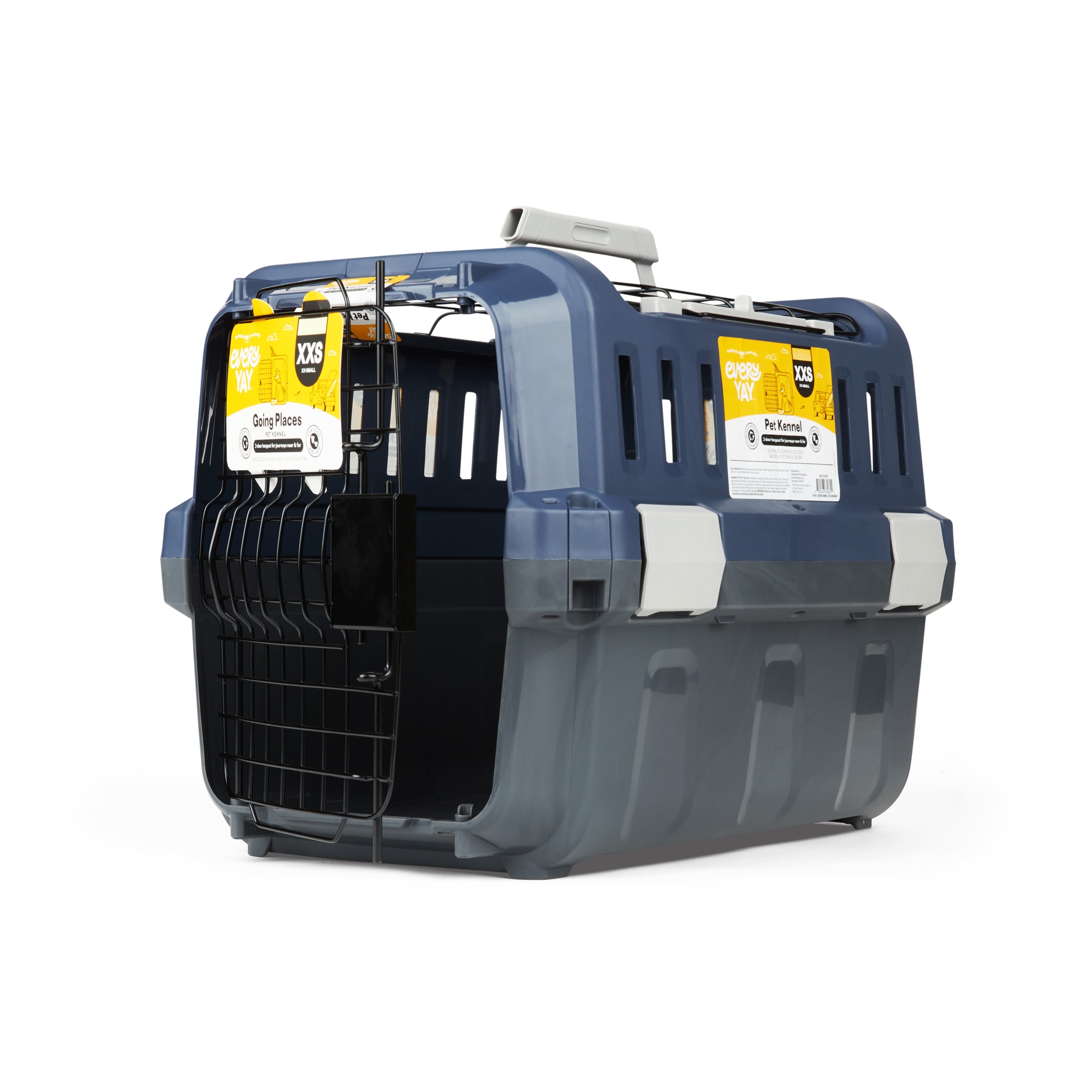 EveryYay 2-Door Pet Kennel, XX-Small, 19.3