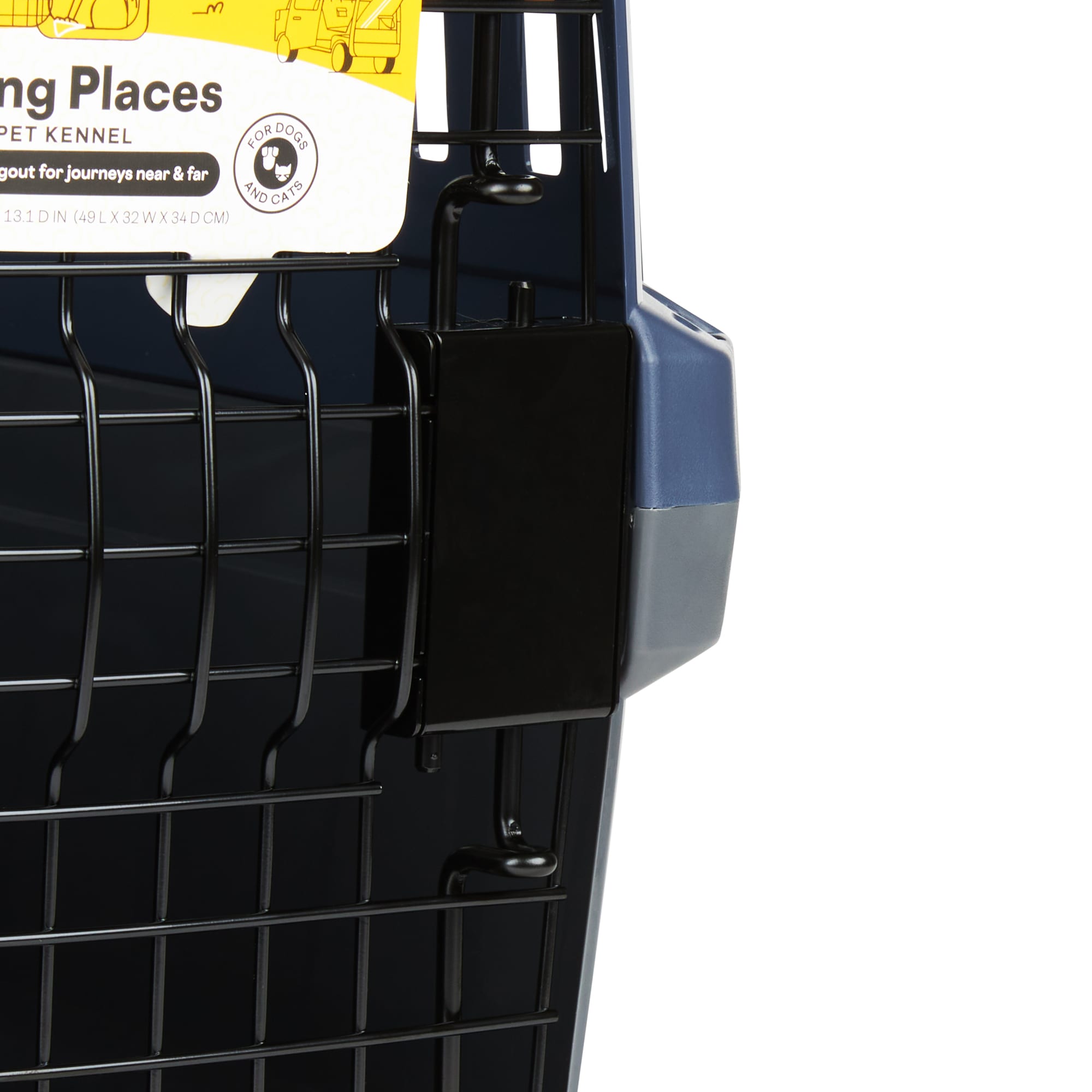 EveryYay Going Places To Go Black Pet Carrier, Small