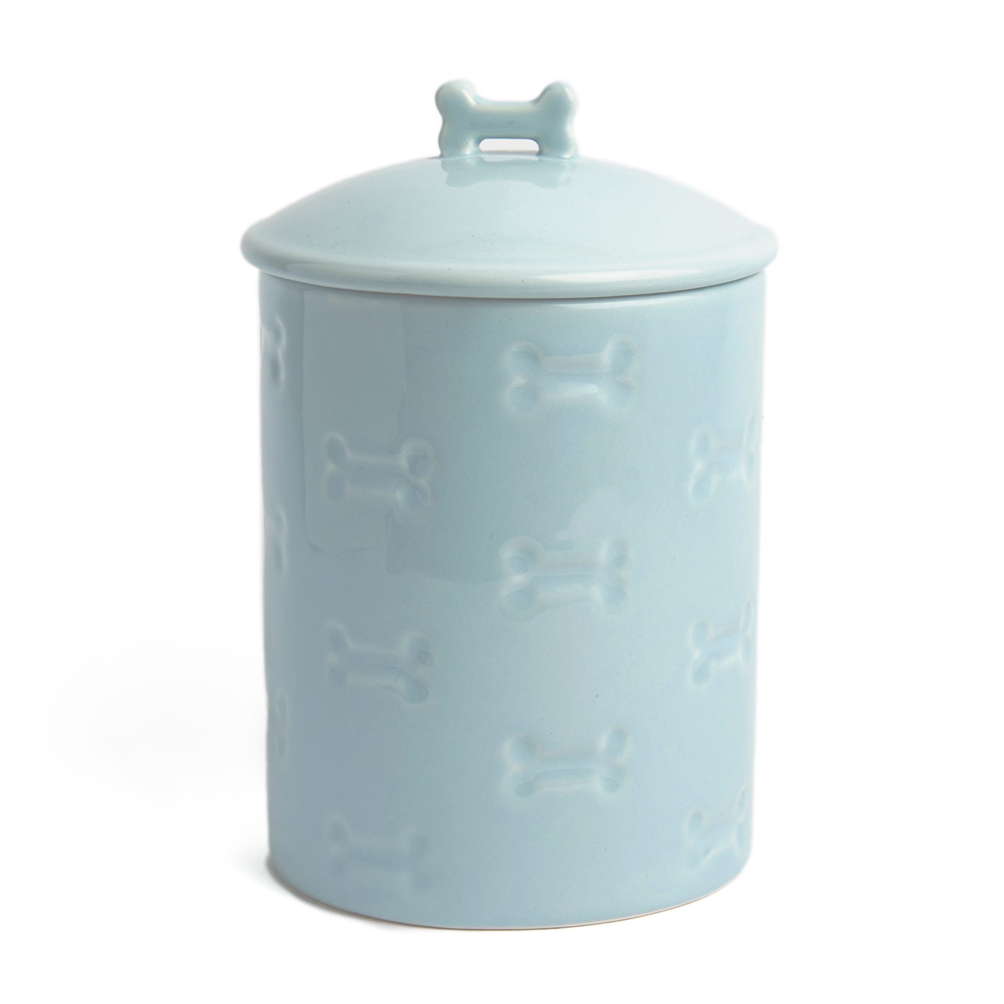 Park Life Designs Manor Blue Treat Jar for Dogs