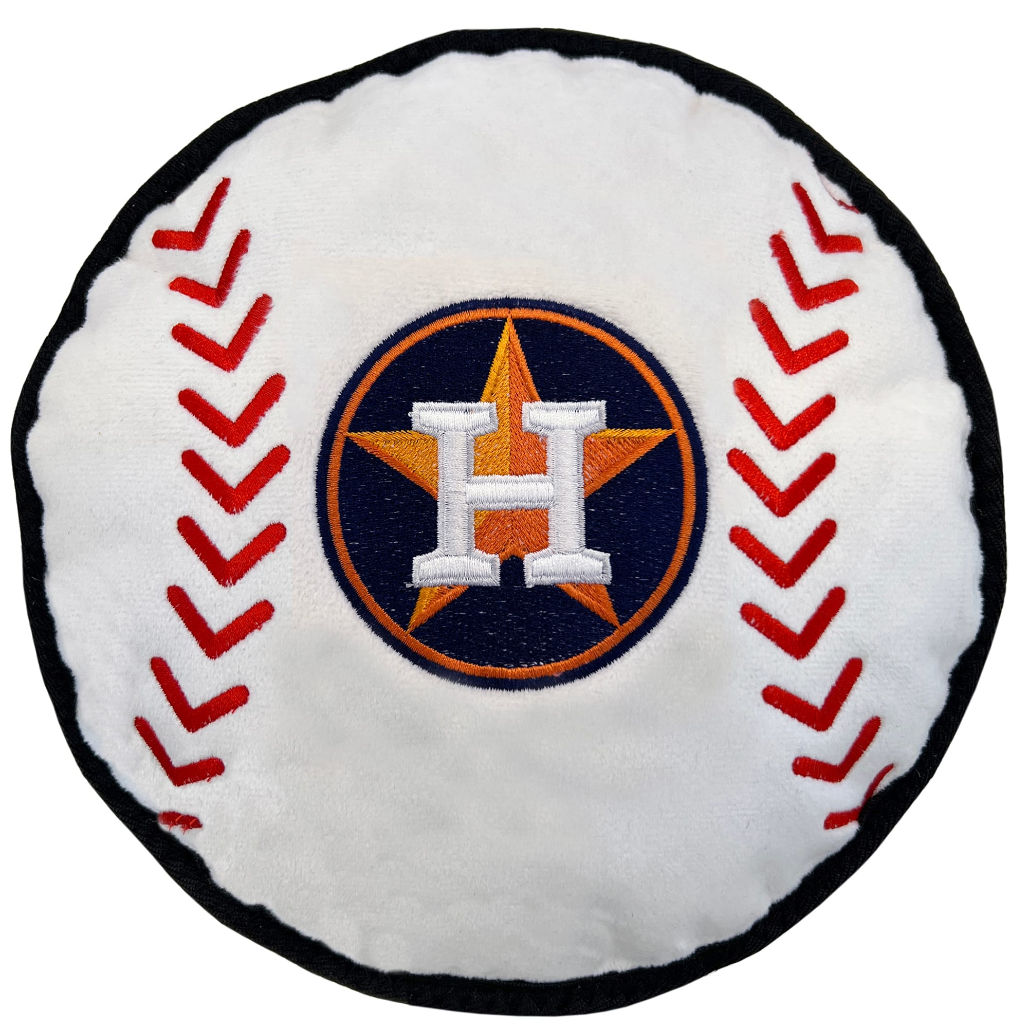 Pets First Houston Astros Tough Rope & Baseball Dog Toy
