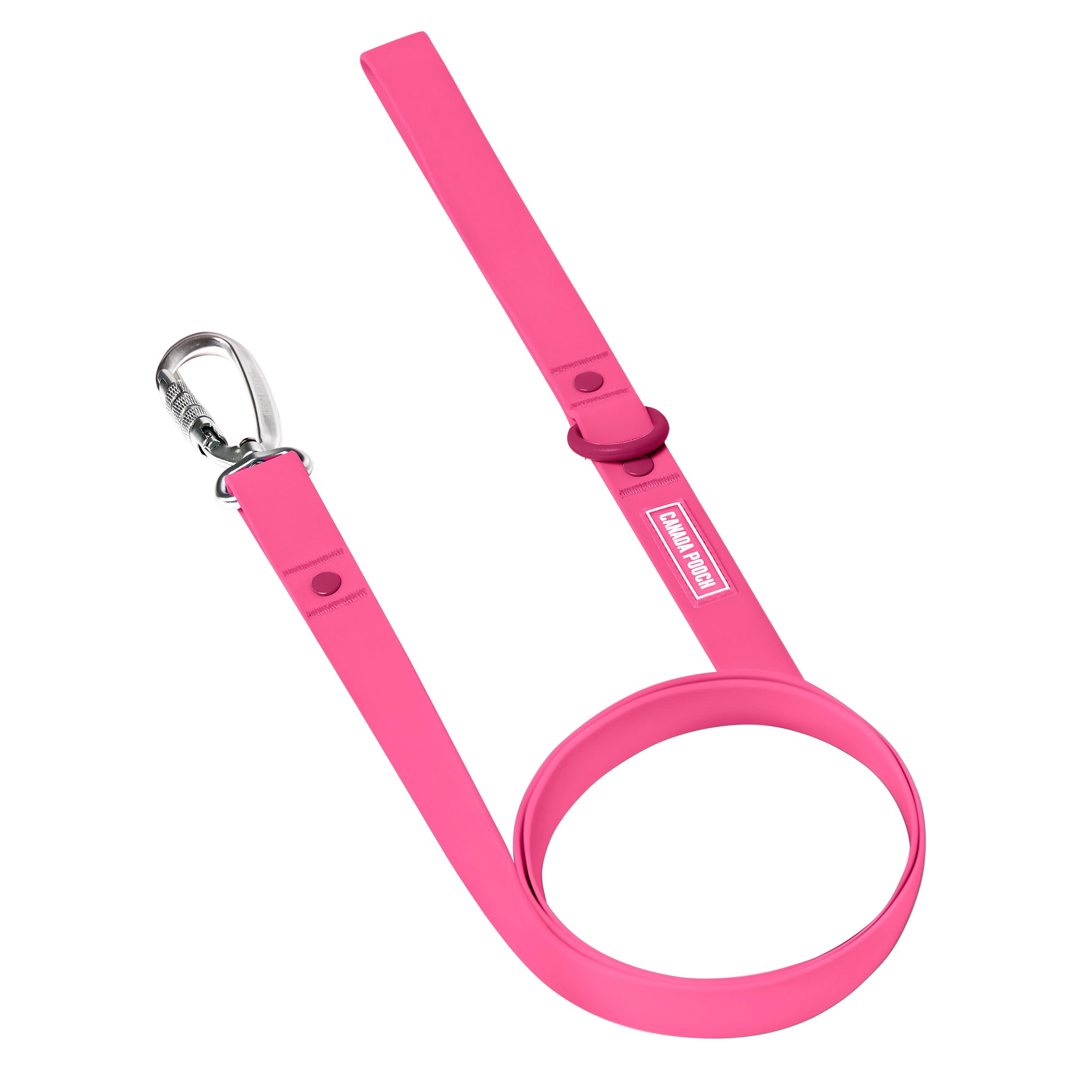 Canada Pooch Pink Waterproof Dog Leash, Small/Medium, 5 ft. Petco