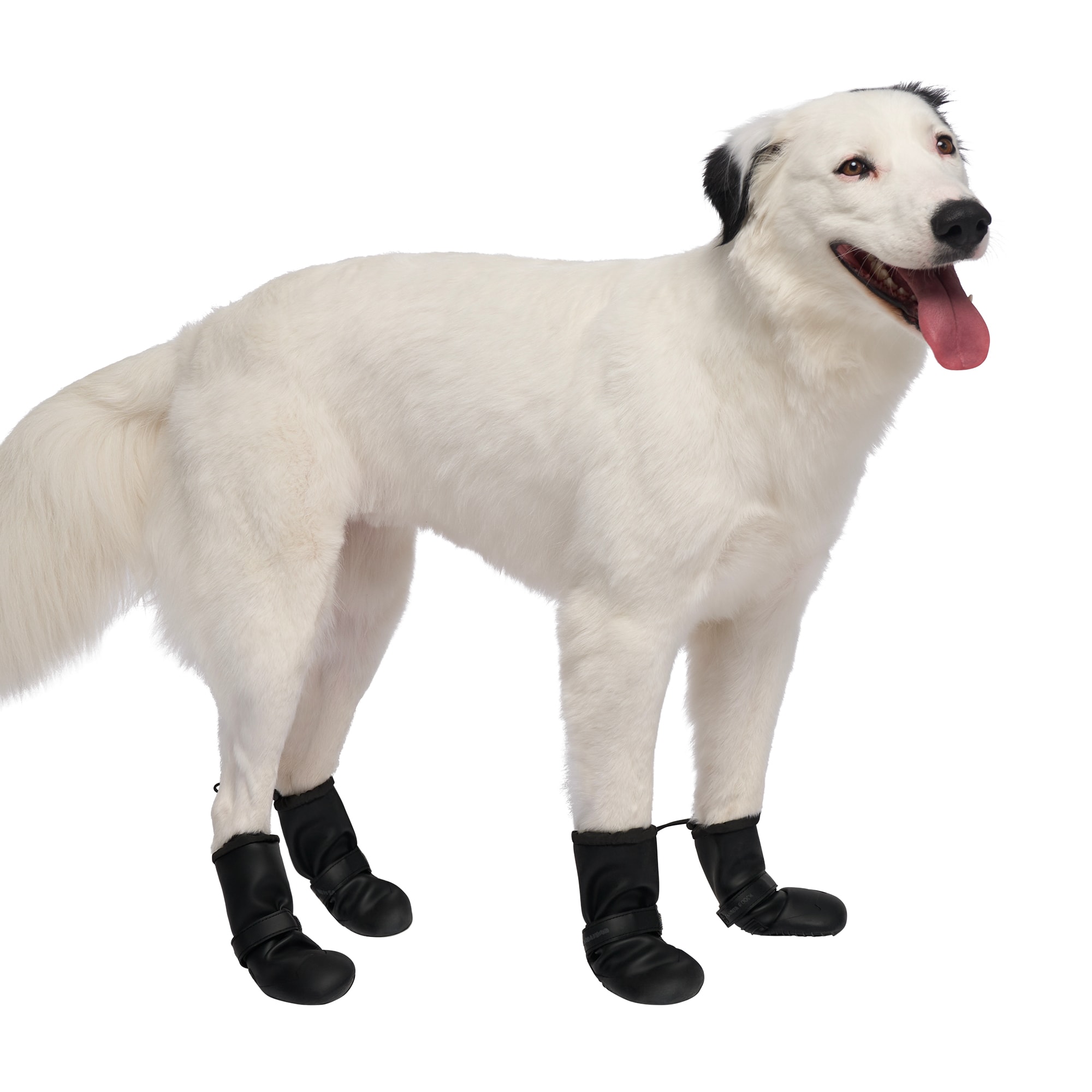 Canada Pooch Black Waterproof Dog Boots X Small Petco