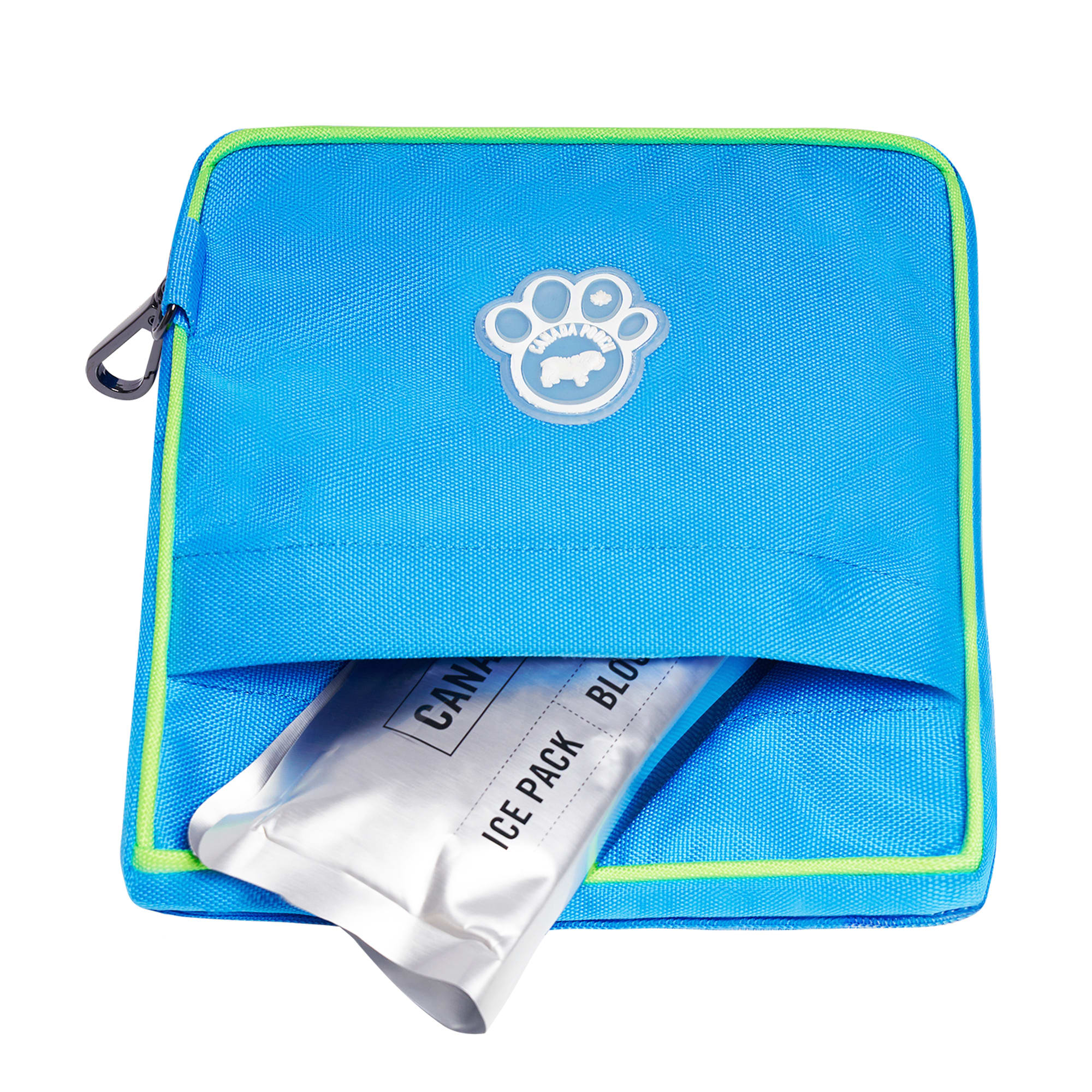 Canada Pooch Blue Chill Seeker FreezeAndGo Dog Water Bowl, 6 Cups Petco