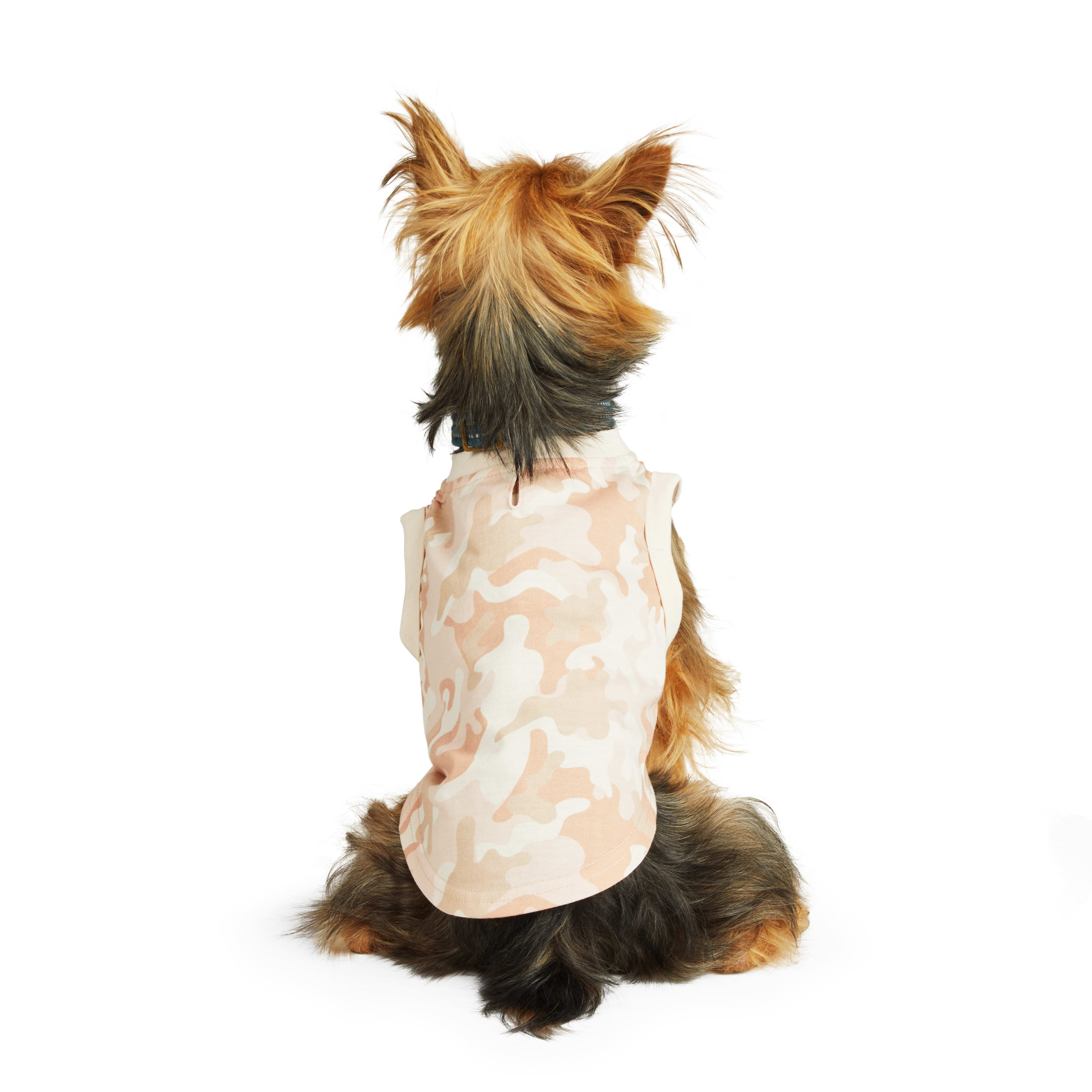 Reddy Pink Tonal Camo Dog Tank, Small Petco