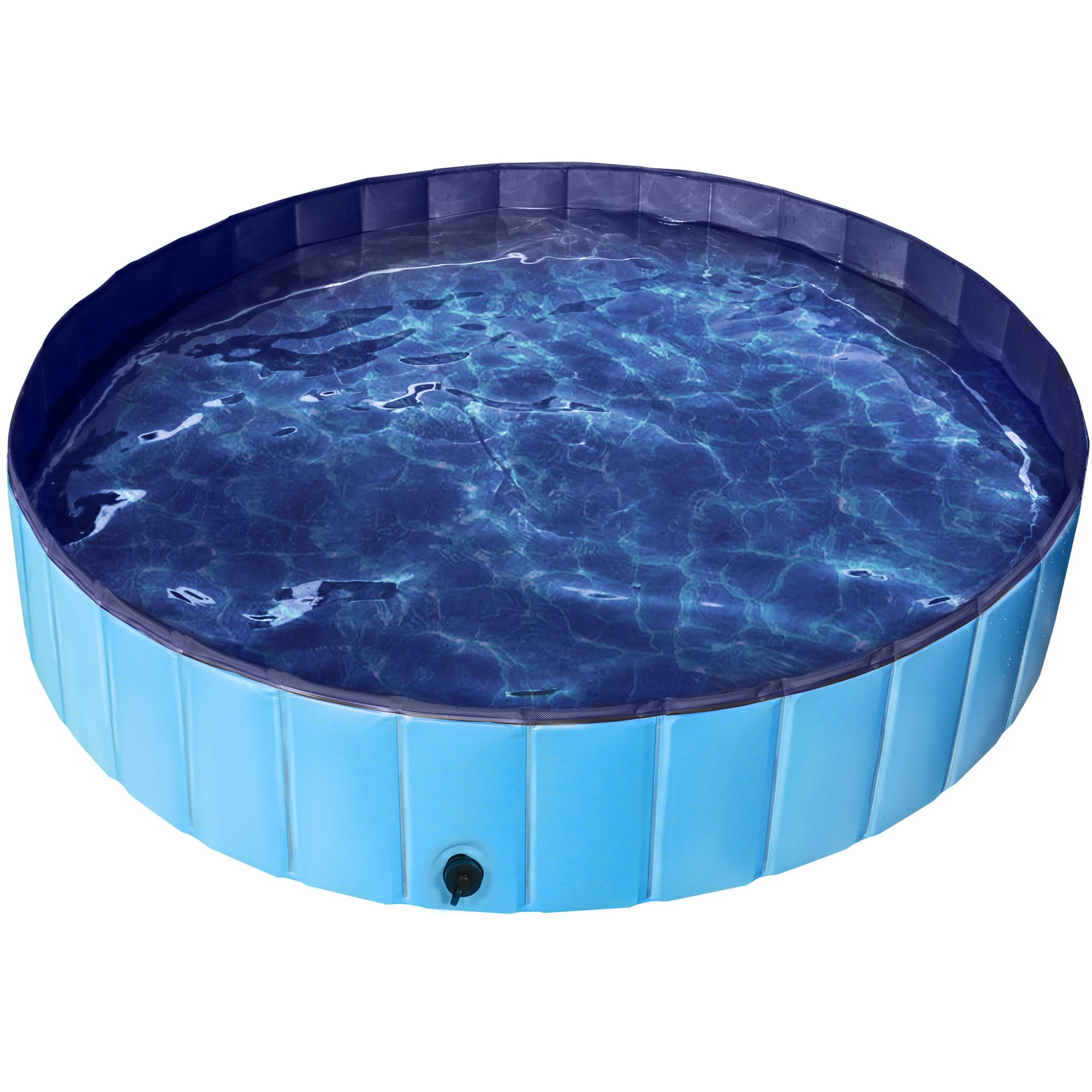 Topeakmart Blue Foldable Swimming Pool for Dogs, XX-Large | Petco